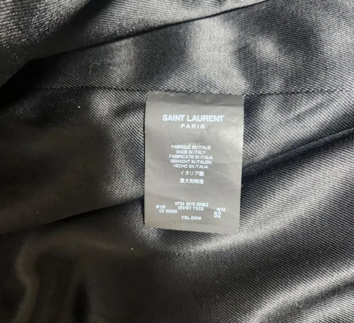 Saint Laurent Paris Saint laurent 15FW leopard mohair single coat sz52 Size US L / EU 52-54 / 3 - 6 Thumbnail