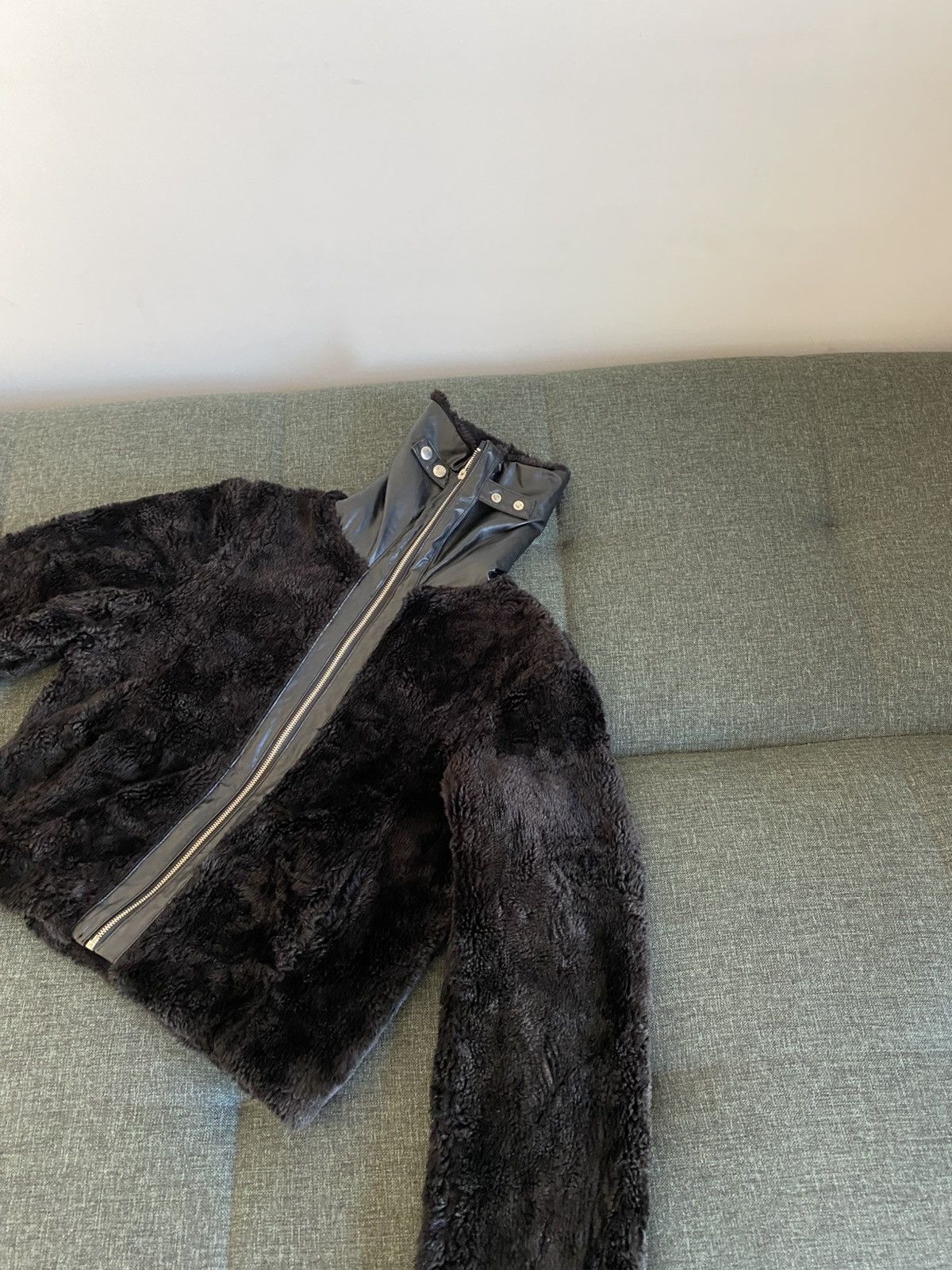 Hysteric Glamour Vintage Faux Fur Mohair Jacket Fuzzy Japanese Avant Garde Size M / US 6-8 / IT 42-44 - 11 Thumbnail