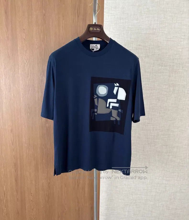 Hermes Hermes Spring/Summer Men's Short Sleeve T-Shirt Size US S / EU 44-46 / 1 - 1 Thumbnail