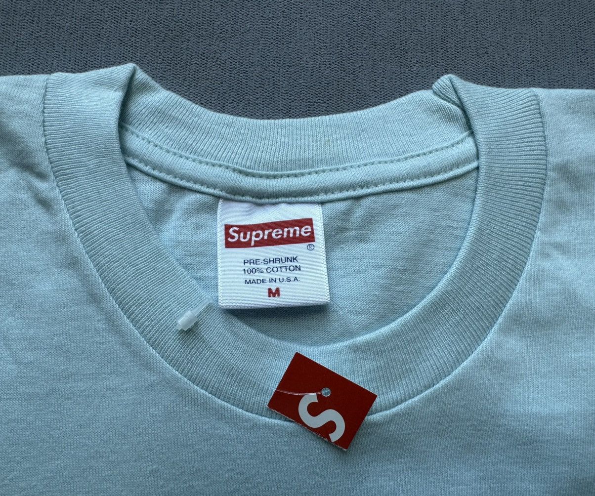 Supreme Supreme nas photo tee blue dswt Size US M / EU 48-50 / 2 - 2 Thumbnail