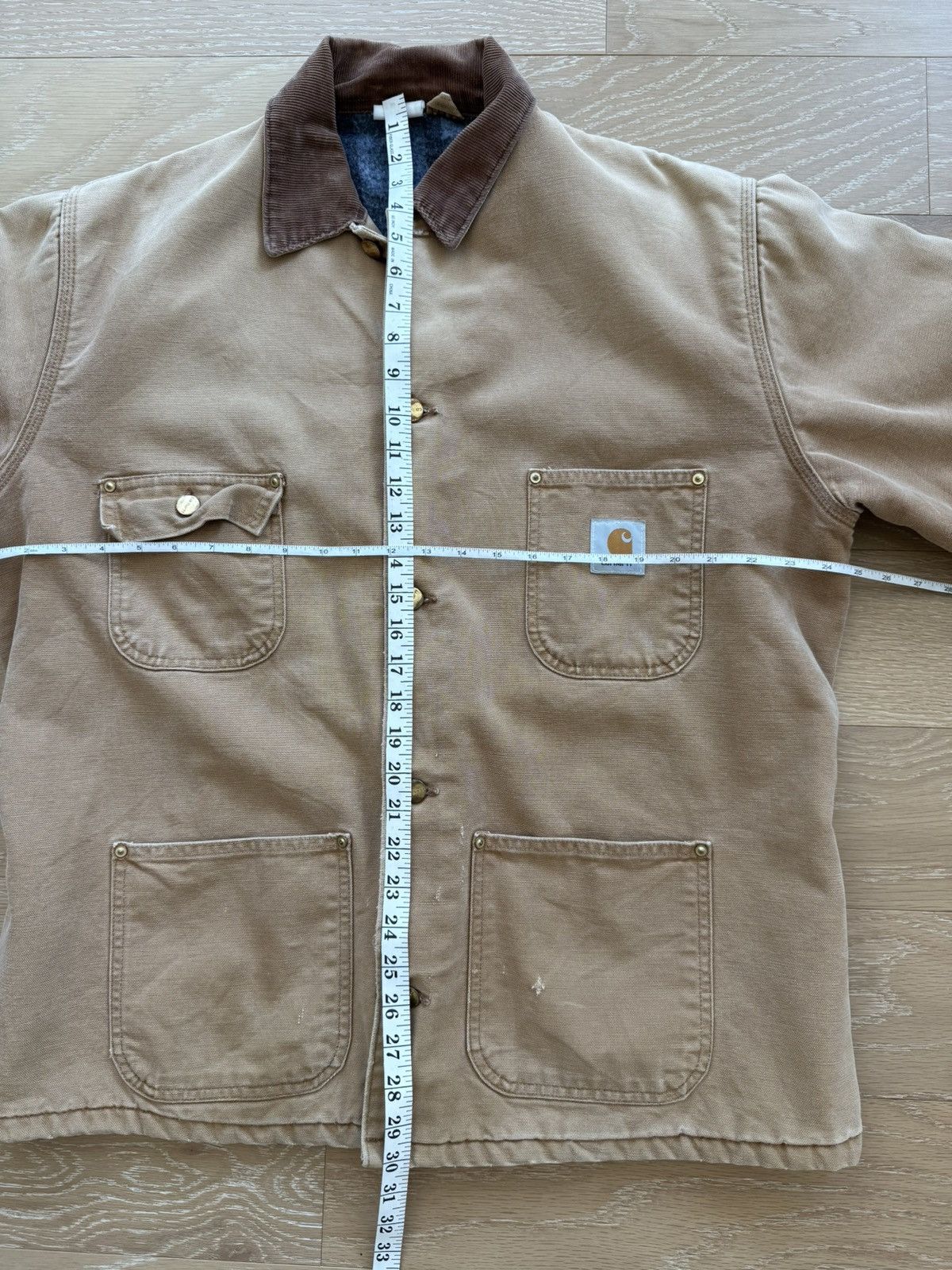 Carhartt Carhartt Blanket Lined Chore Jacket Size US XL / EU 56 / 4 - 6 Thumbnail