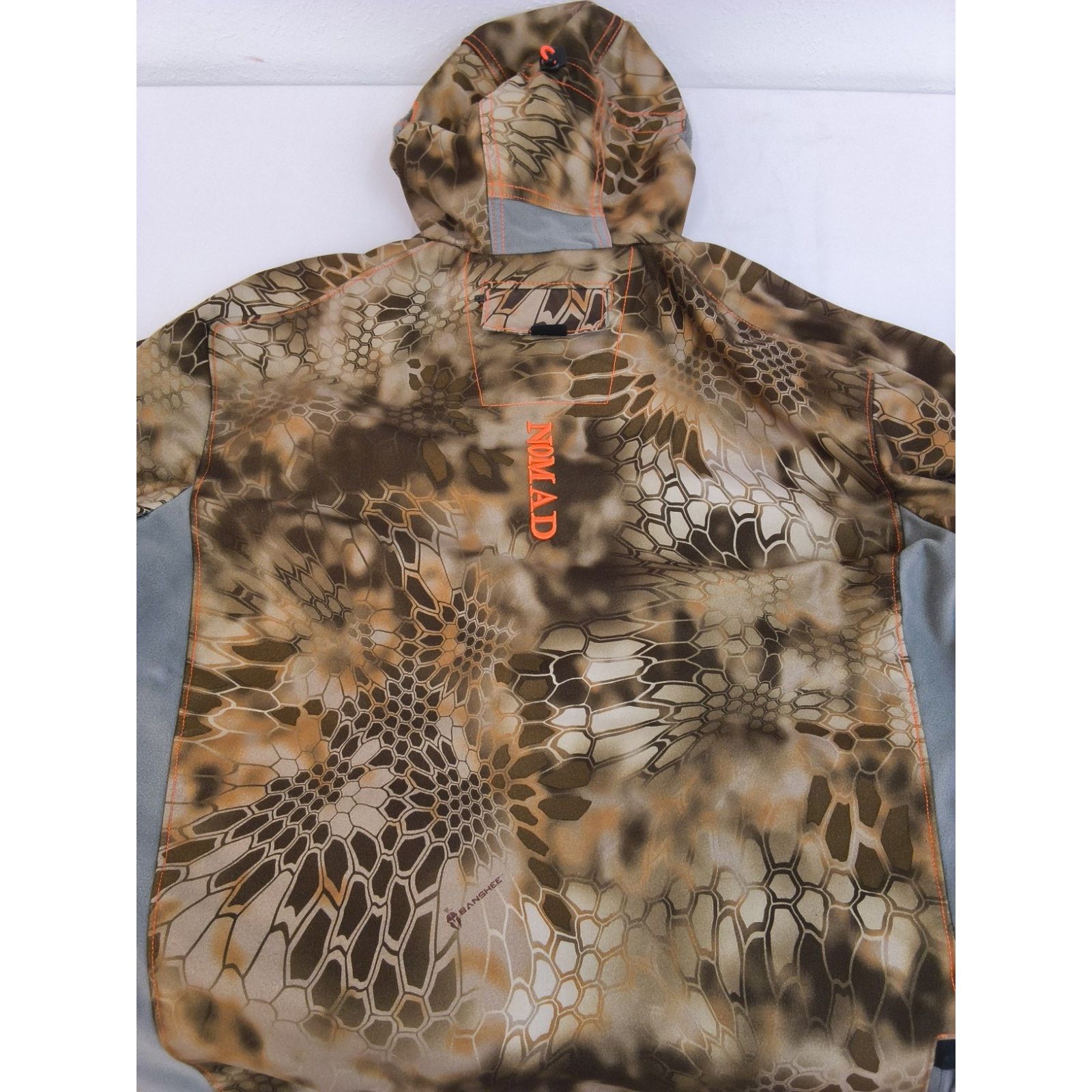 Nomad Nomad Banshee Jacket 1/2 Zip Men L Brown Camo Hood Softshell Size US L / EU 52-54 / 3 - 6 Thumbnail