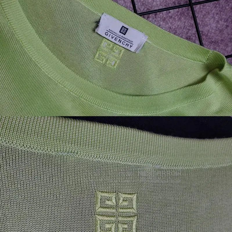 Givenchy Givenchy Green Short Sleeve T-Shirt . Size L / US 10 / IT 46 - 6 Thumbnail