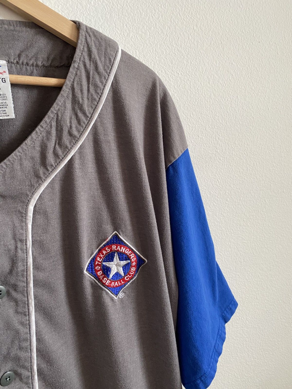 MLB Vintage 90s Texas Rangers MLB Baseball Jersey Size US XL / EU 56 / 4 - 3 Thumbnail