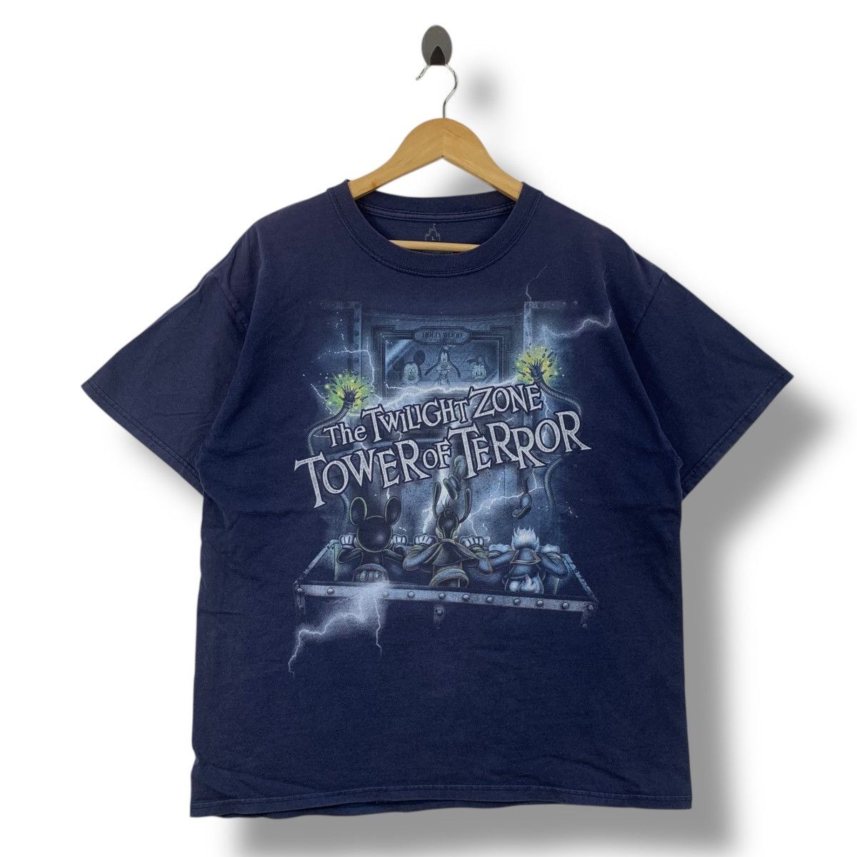 The Twilight Zone Tower of Terror Tシャツ Vintage Disney World Twilight Zone Tower Of Terror T-shirt