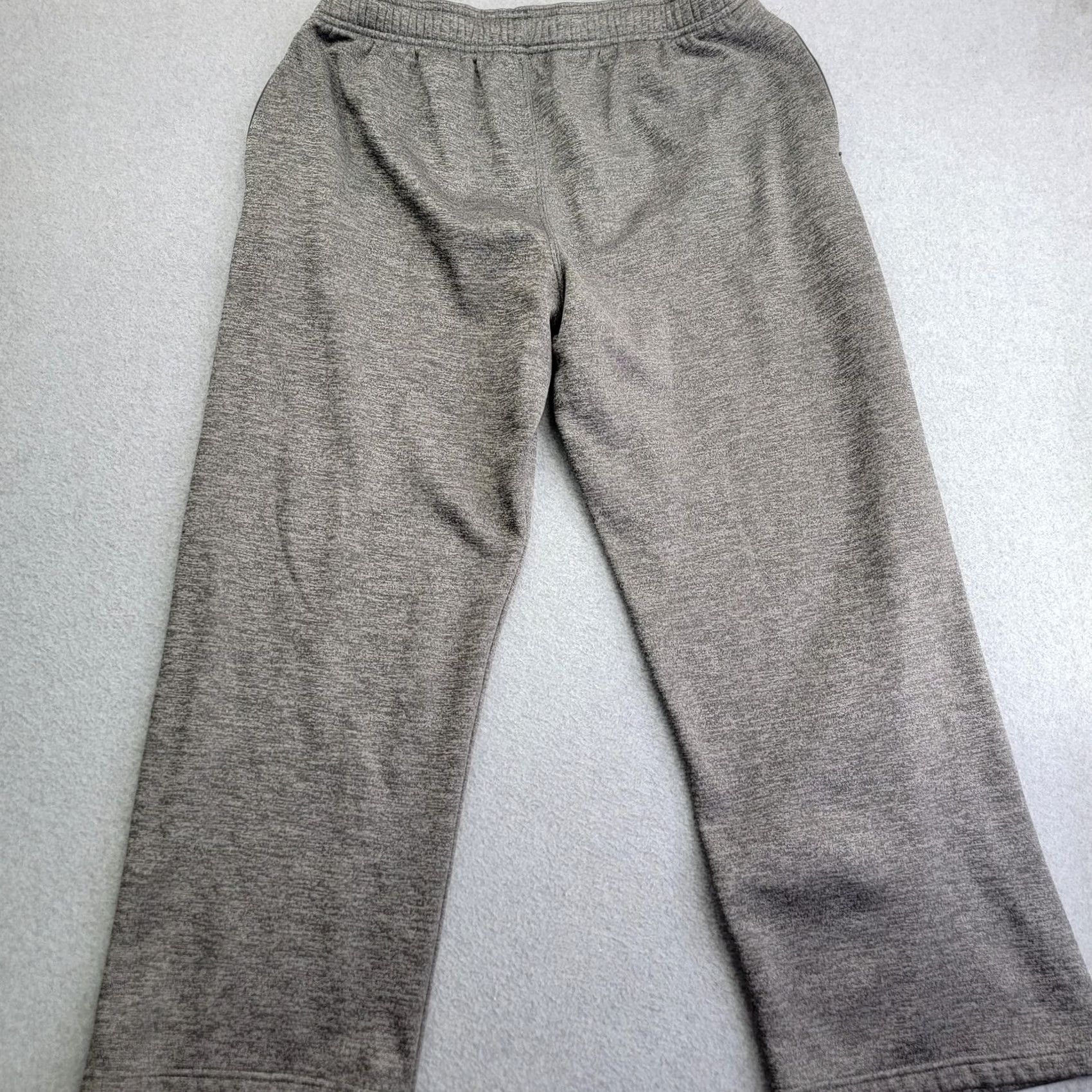 Adidas Adidas Pants Mens Large Gray Climawarm Fleece Lined Zip Pocket Athletic AH6273 Size US 33 - 5 Thumbnail