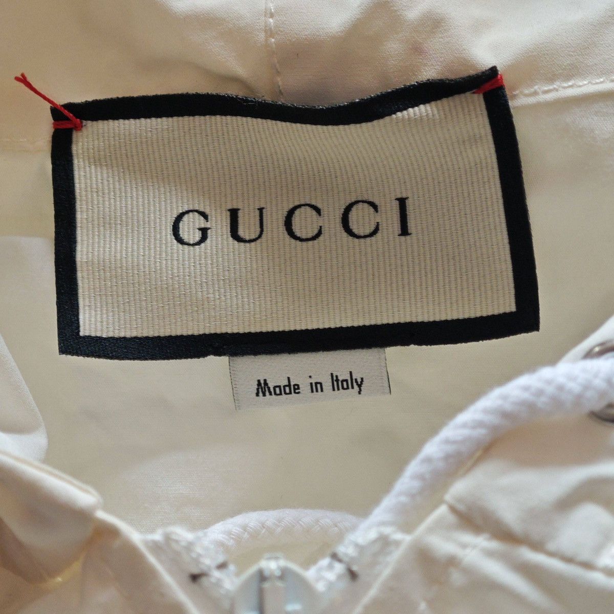 Gucci Gucci Cotton Canvas Windbreaker with Label Size US M / EU 48-50 / 2 - 4 Thumbnail