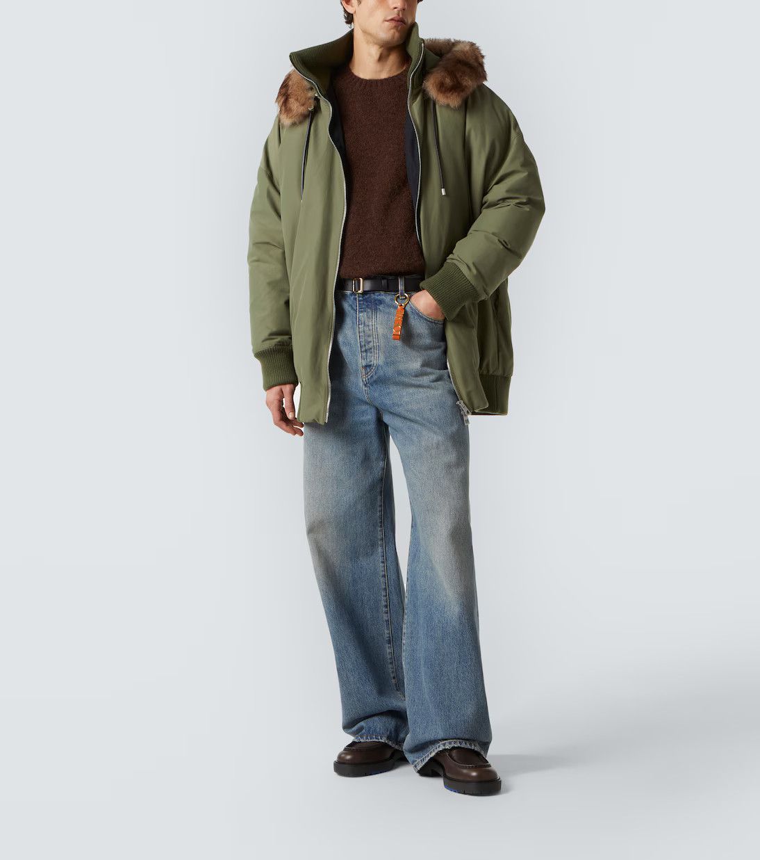 Loewe o1w1db10426 Coats in Green Size US M / EU 48-50 / 2 - 2 Thumbnail