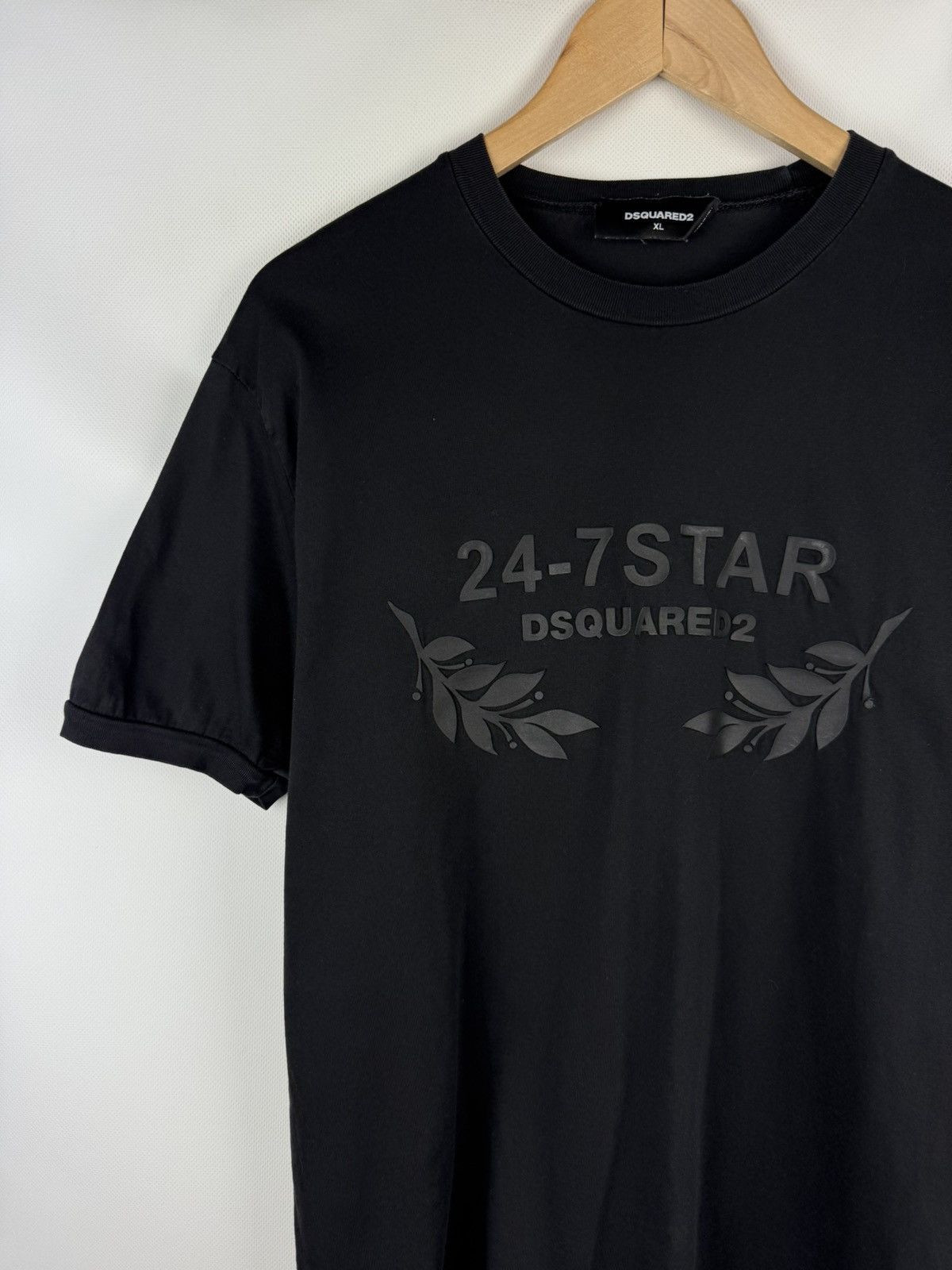 Dsquared2 Dsquared Men’s Graphic Print Short Sleeve Cotton T Shirt Size US XL / EU 56 / 4 - 4 Thumbnail
