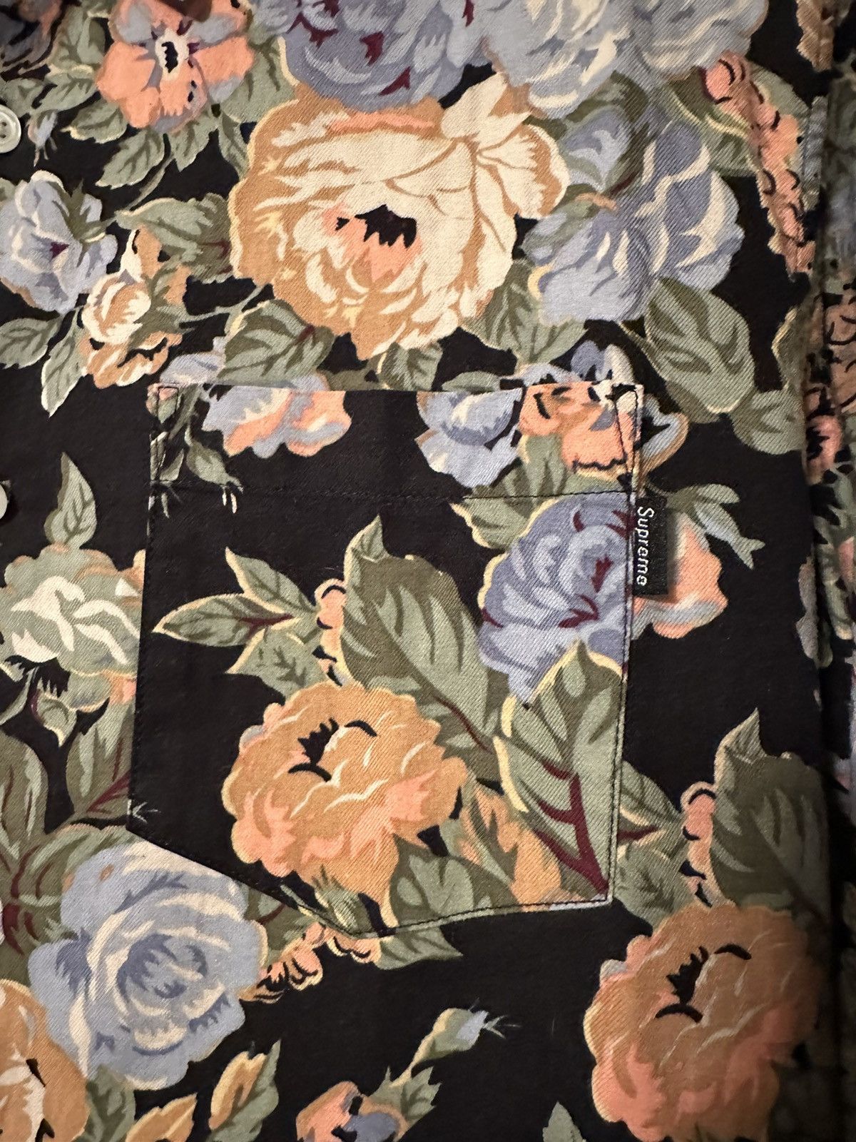 Supreme SS14 Floral Button Up Size US M / EU 48-50 / 2 - 4 Thumbnail