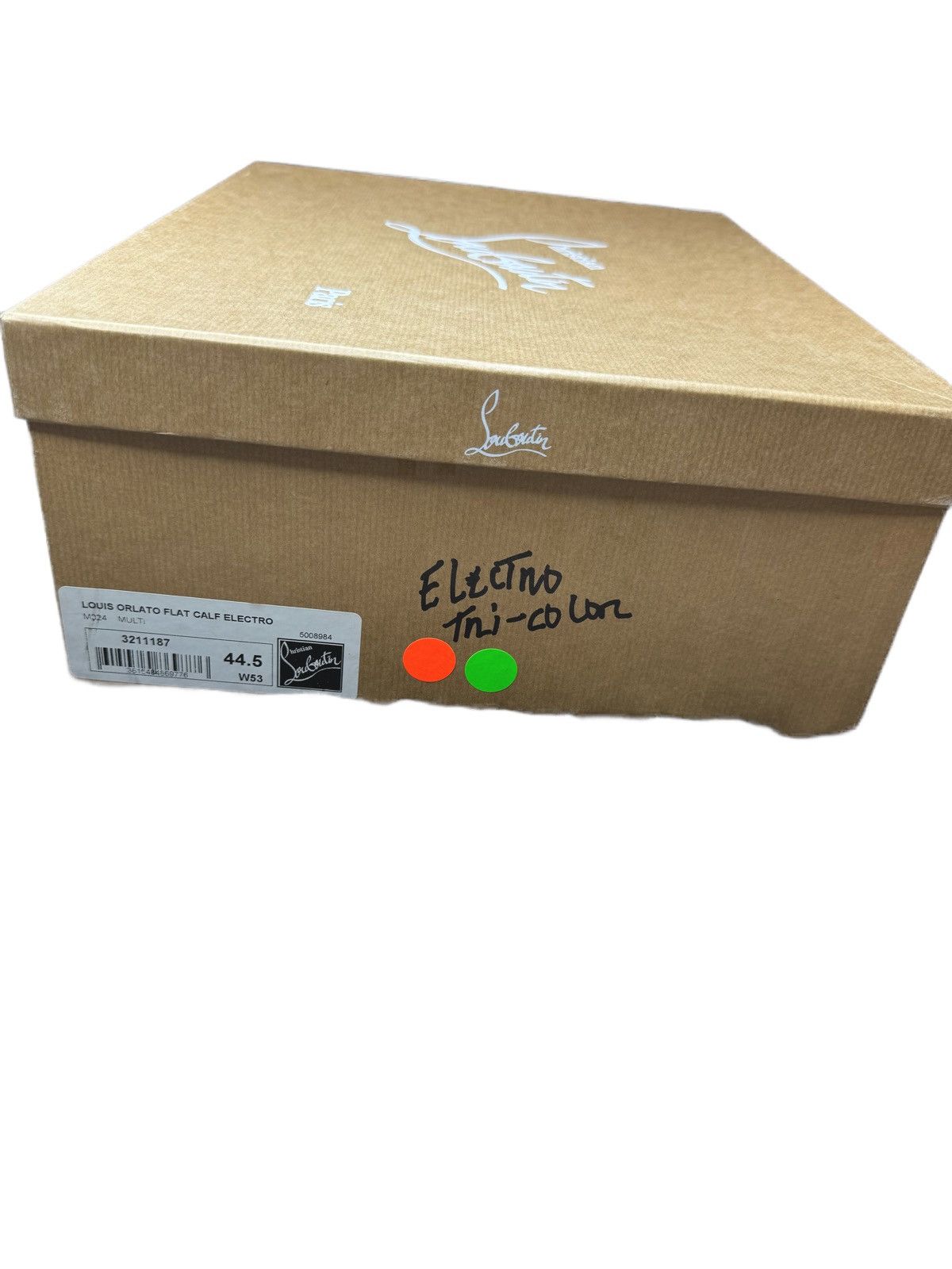 Christian Louboutin Christian Louboutin Flat Calf Electro Multi Size US 11.5 / EU 44-45 - 1 Thumbnail