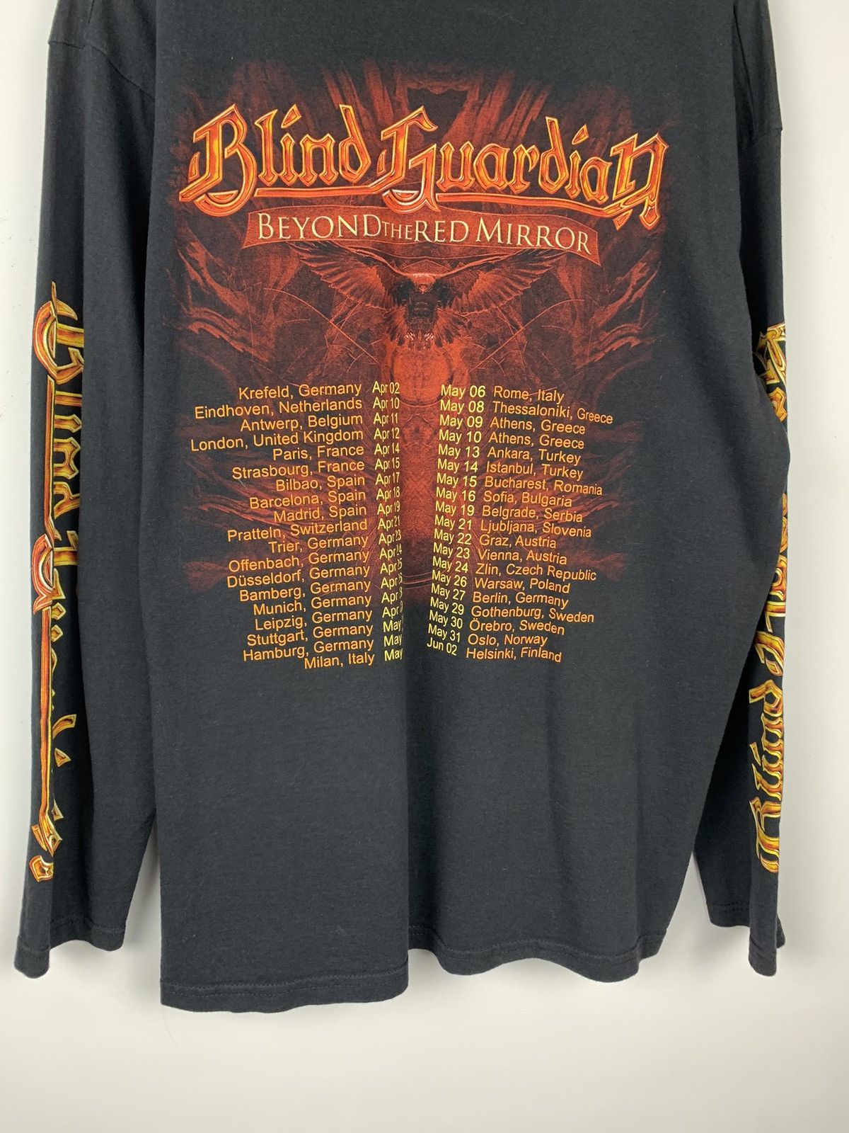 Band Tees Blind Guardian Rock Band Long Sleeve T-Shirt Men’s Size XL Size US XL / EU 56 / 4 - 13 Thumbnail