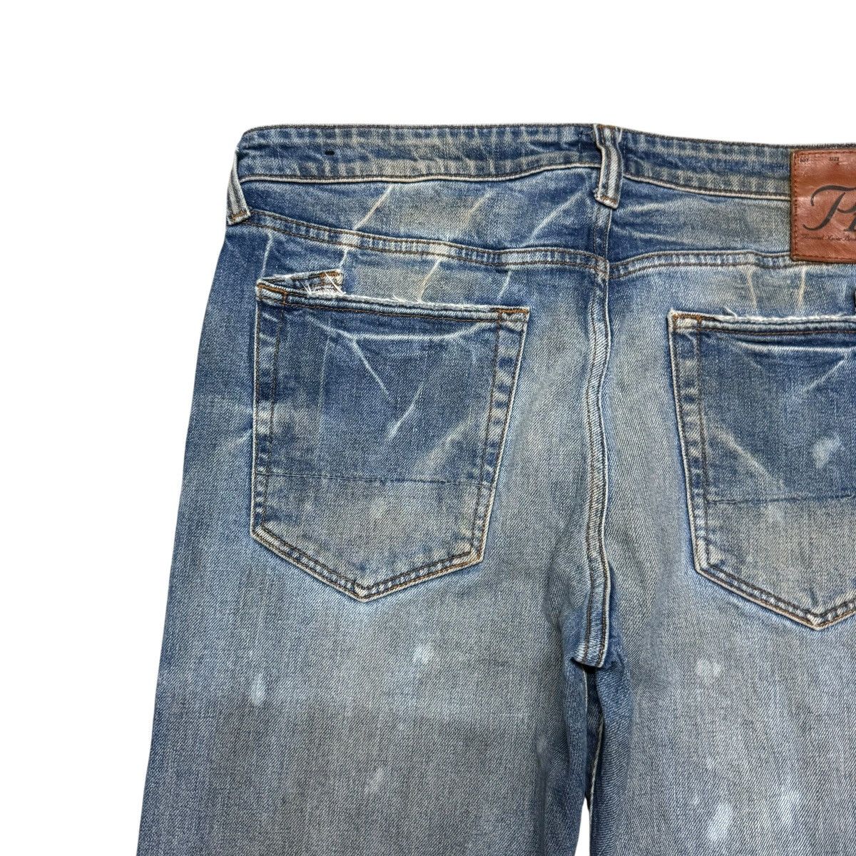 Prps Prps Le Sabre Slim Denim Painter Jeans Size US 34 / EU 50 - 11 Thumbnail
