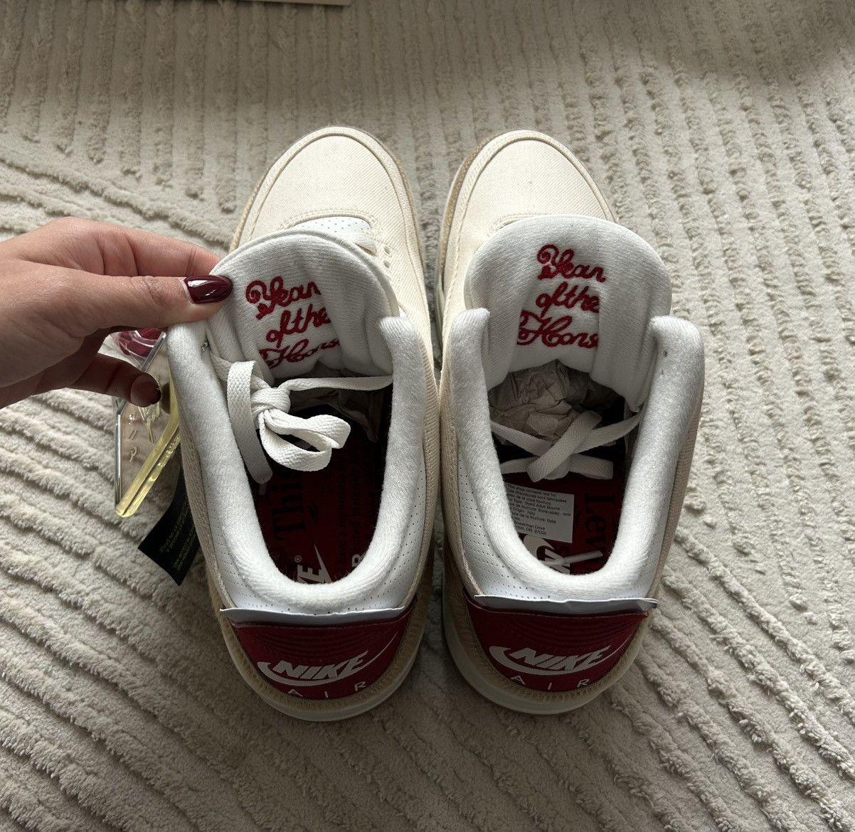 Jordan Brand × Levi's Levi’s x Air Jordan 3 Retro (Lunar New Year) Size US 12 / EU 45 - 9 Thumbnail