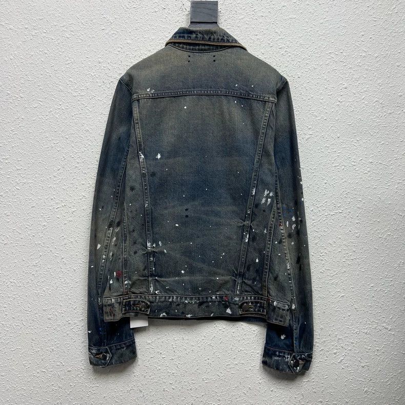 Amiri Amiri Make an old paint graffiti coat 2501-Nextarrow Size US M / EU 48-50 / 2 - 2 Thumbnail