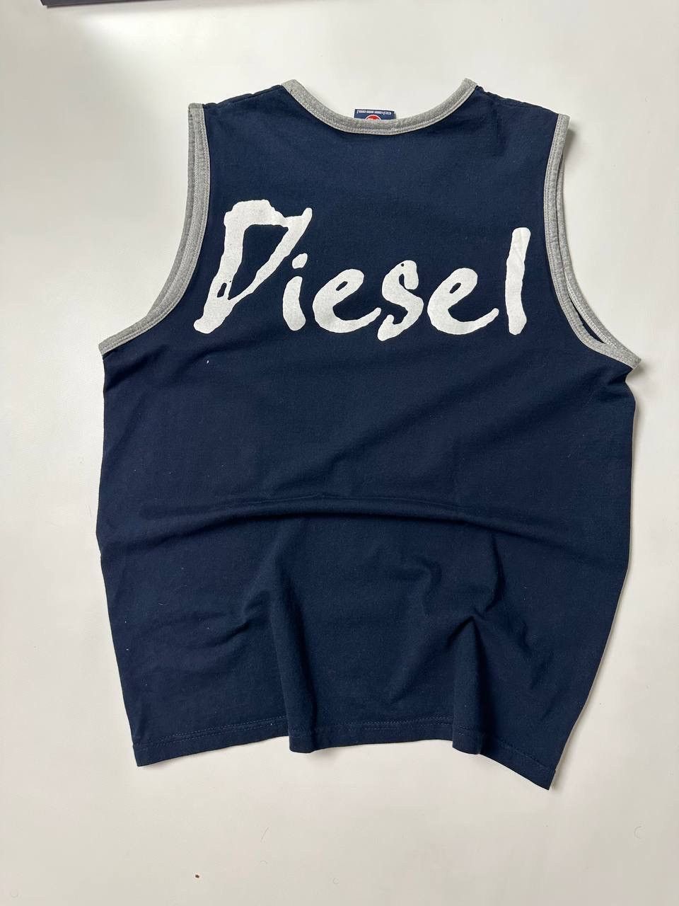 Diesel Vintage Diesel Japanese Tee Big Logo Avant Garde Size US L / EU 52-54 / 3 - 8 Thumbnail
