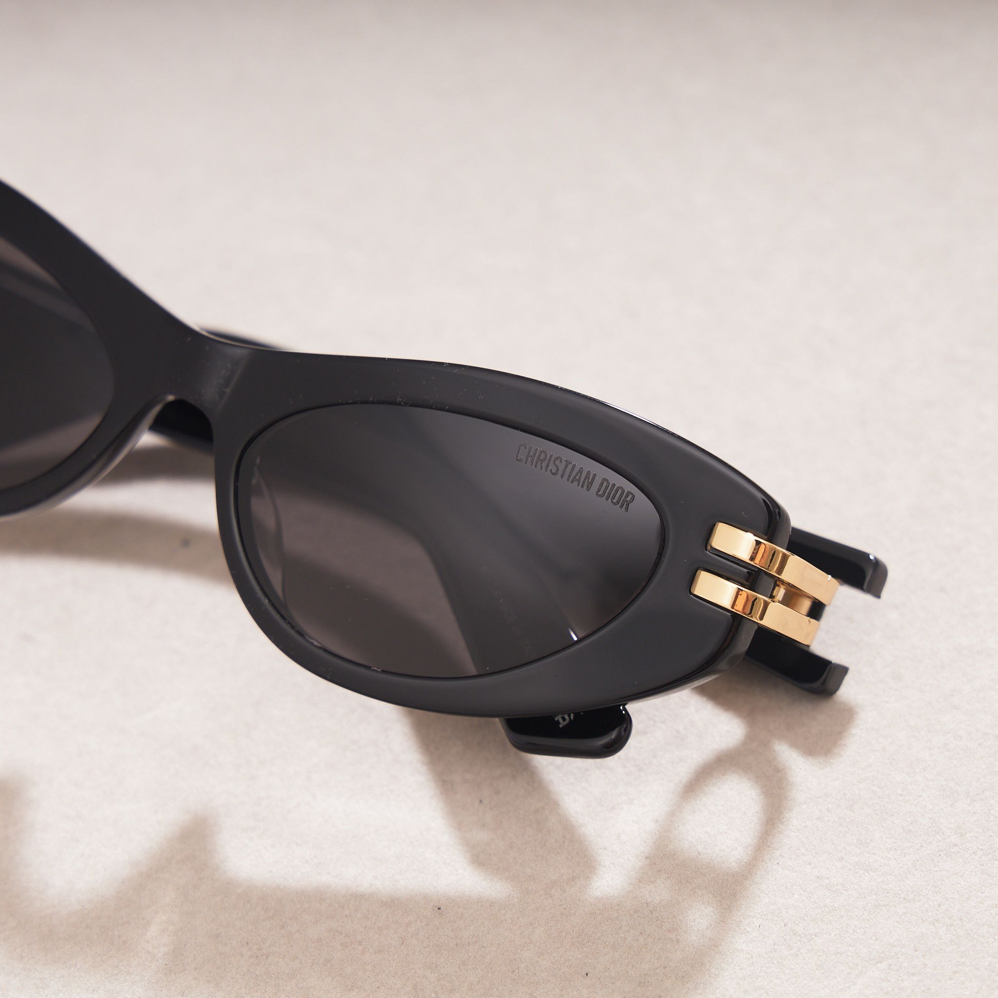 Dior DIOR CDIOR B1U Black Butterfly Sunglasses Size ONE SIZE - 7 Thumbnail