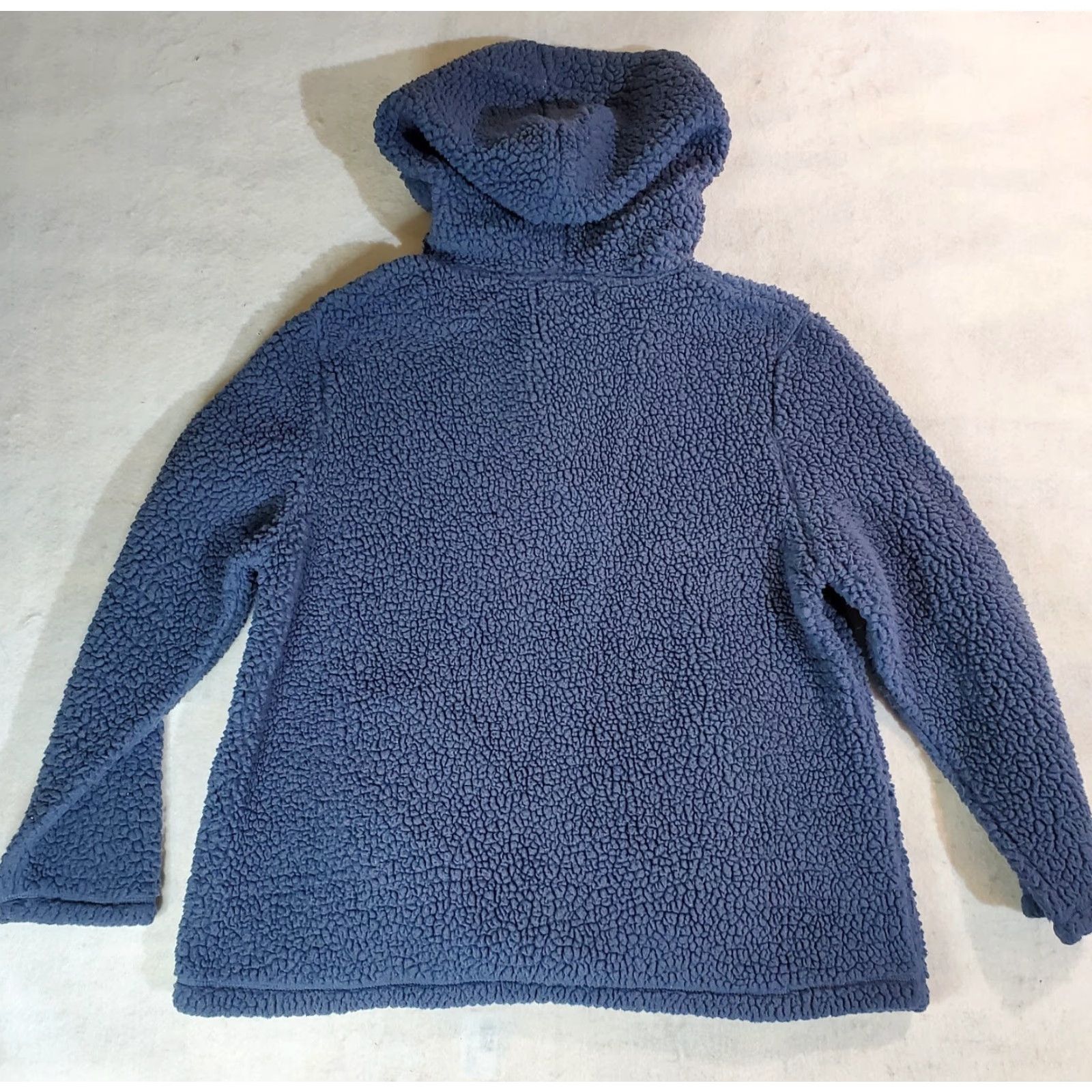 Vintage Koolaburra by UGG Women Hoodie Cozy Brushed Back Sherpa 1/4 Zip Size Sm Blue Size S / US 4 / IT 40 - 4 Thumbnail