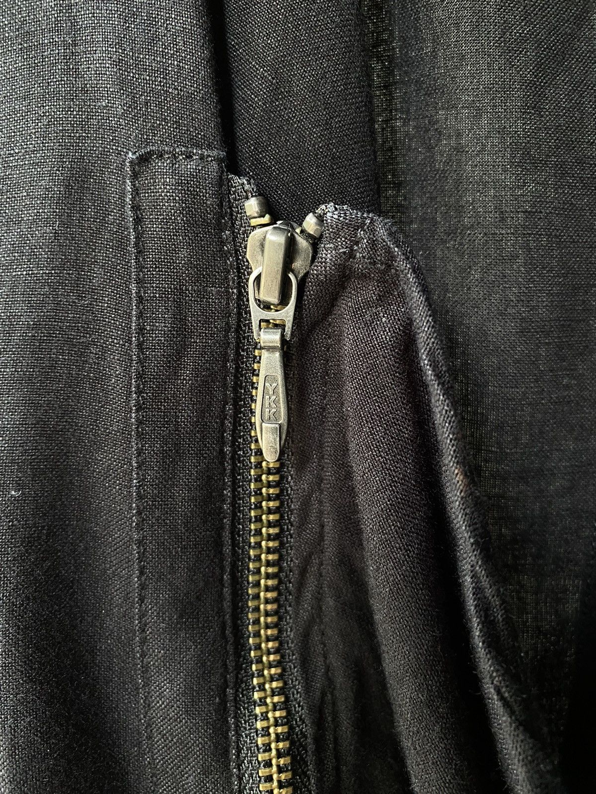 Tornado Mart Tornado Mart black zip vest Size ONE SIZE - 4 Thumbnail