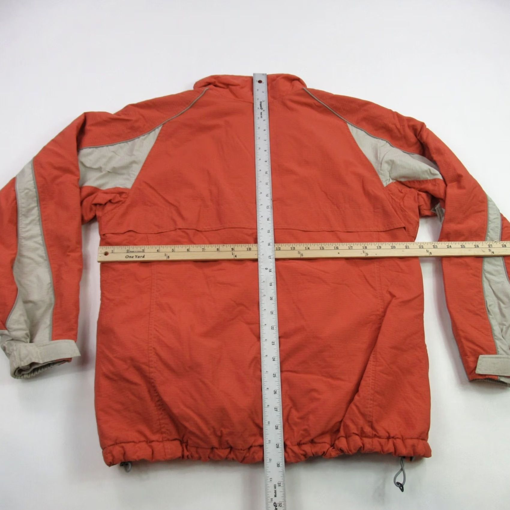 Vintage Columbia Coat Womens Large Long Sleeve Full Zip Pockets Orange Size L / US 10 / IT 46 - 4 Thumbnail
