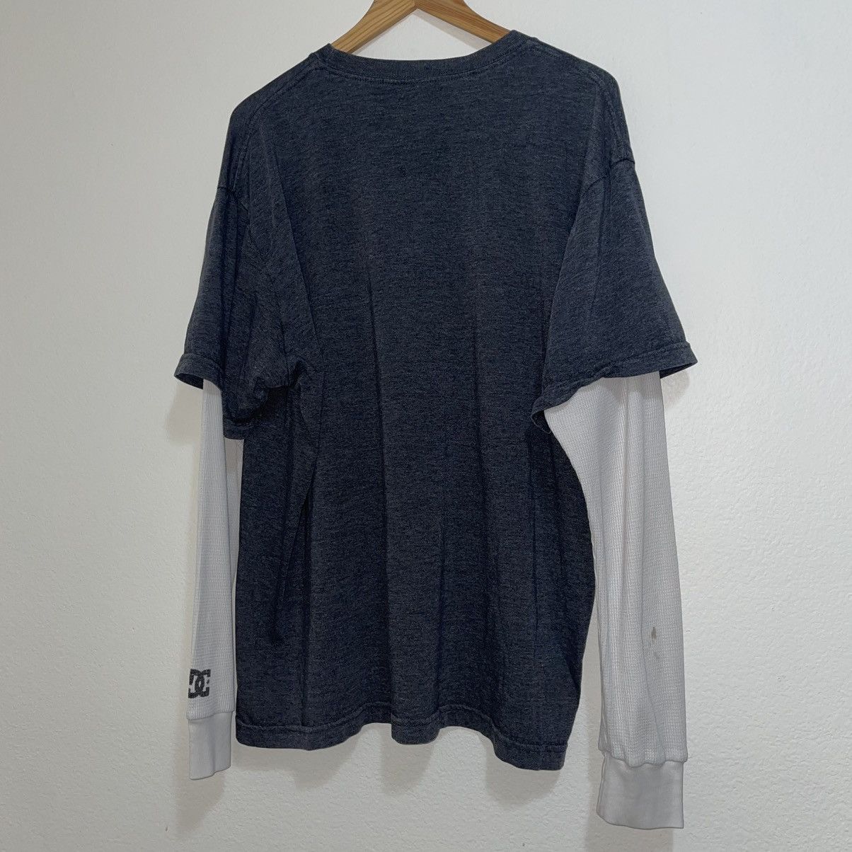 DC Dc Shoe Skate Co Thermal Layered Shirt Size US XL / EU 56 / 4 - 6 Thumbnail