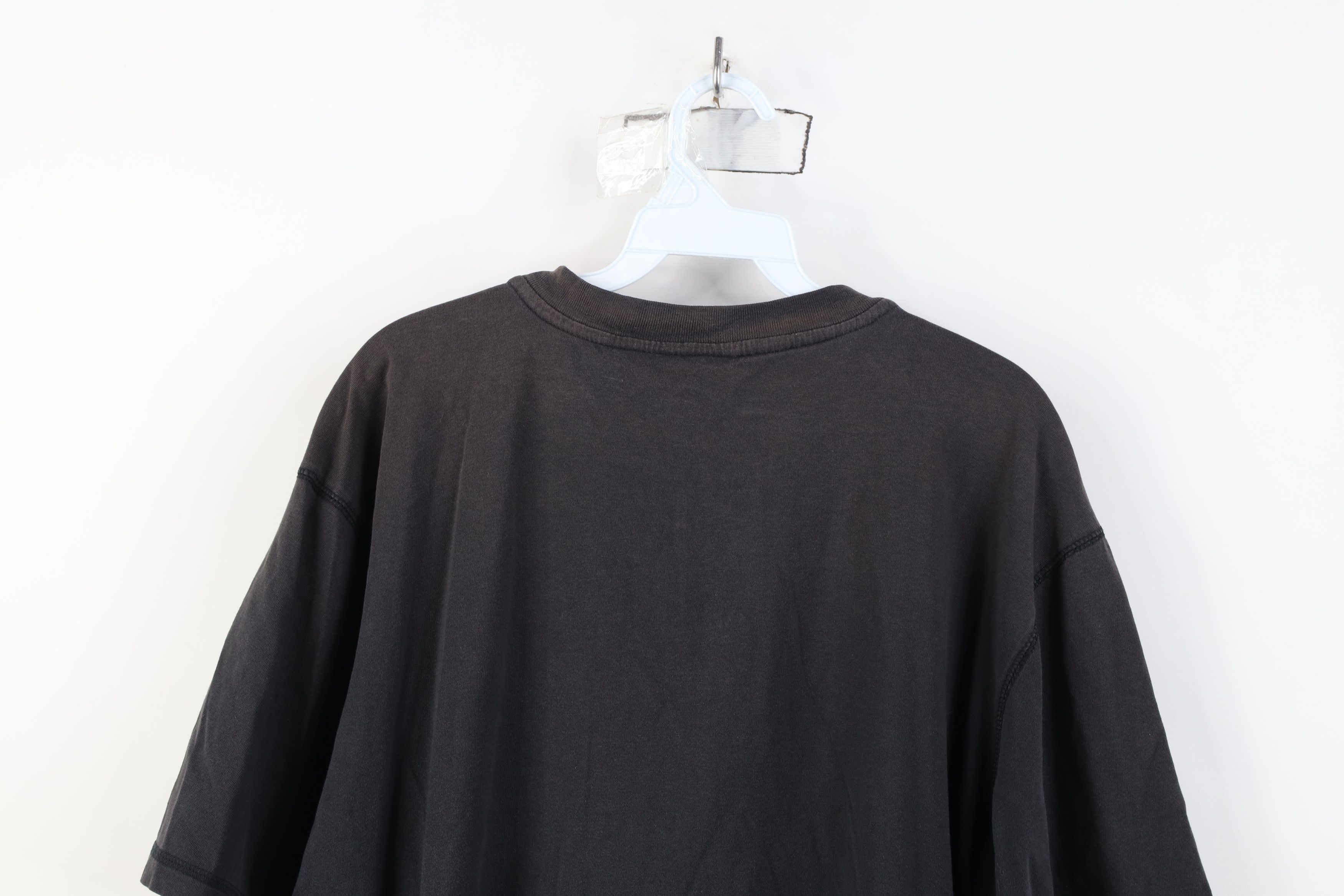 Vintage Vintage 90s Y2K Streetwear Sun Faded Henley T-Shirt Black Size US L / EU 52-54 / 3 - 13 Thumbnail