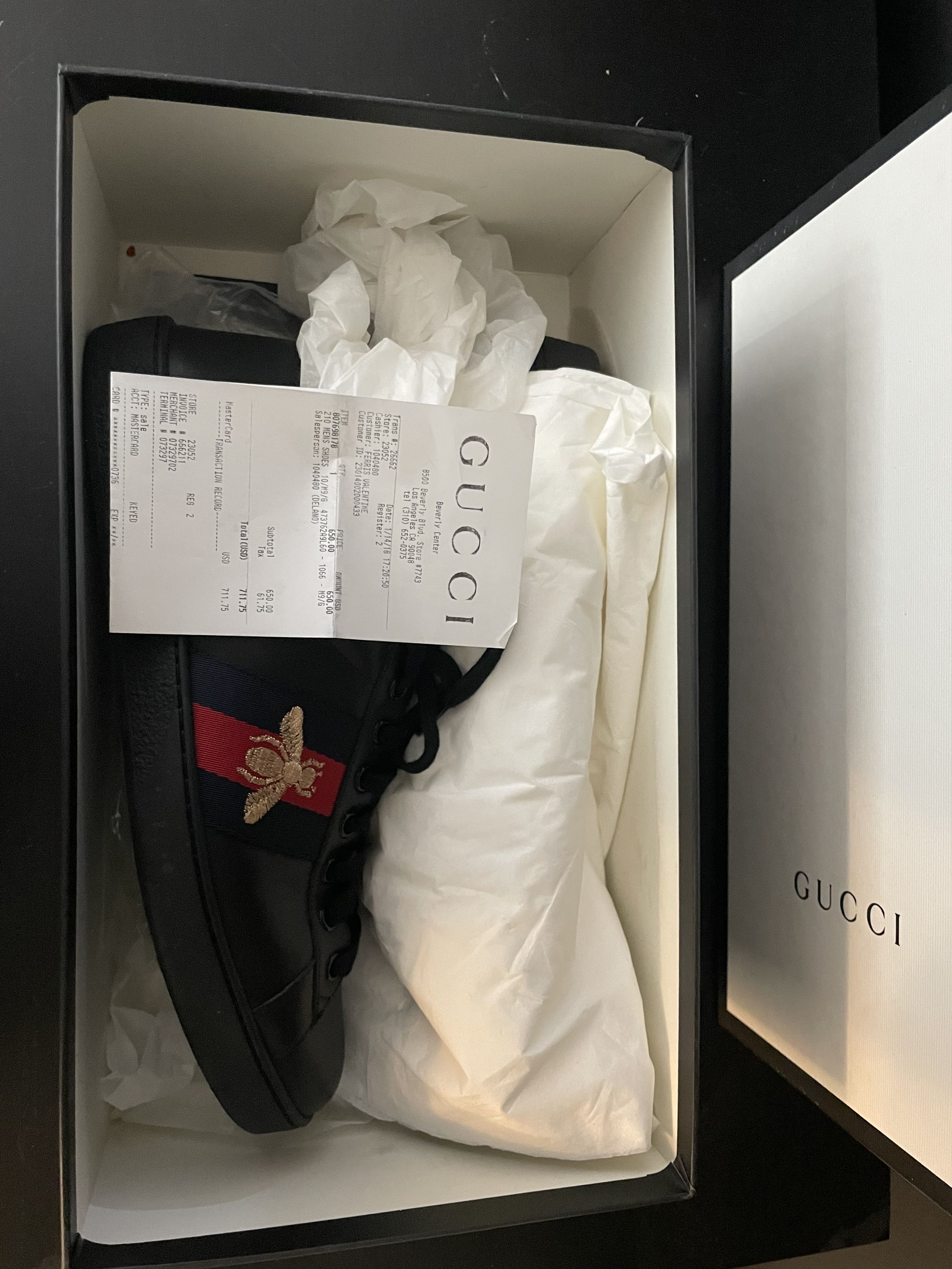 Gucci Gucci Ace Soft Heel Size US 9.5 / EU 42-43 - 3 Thumbnail