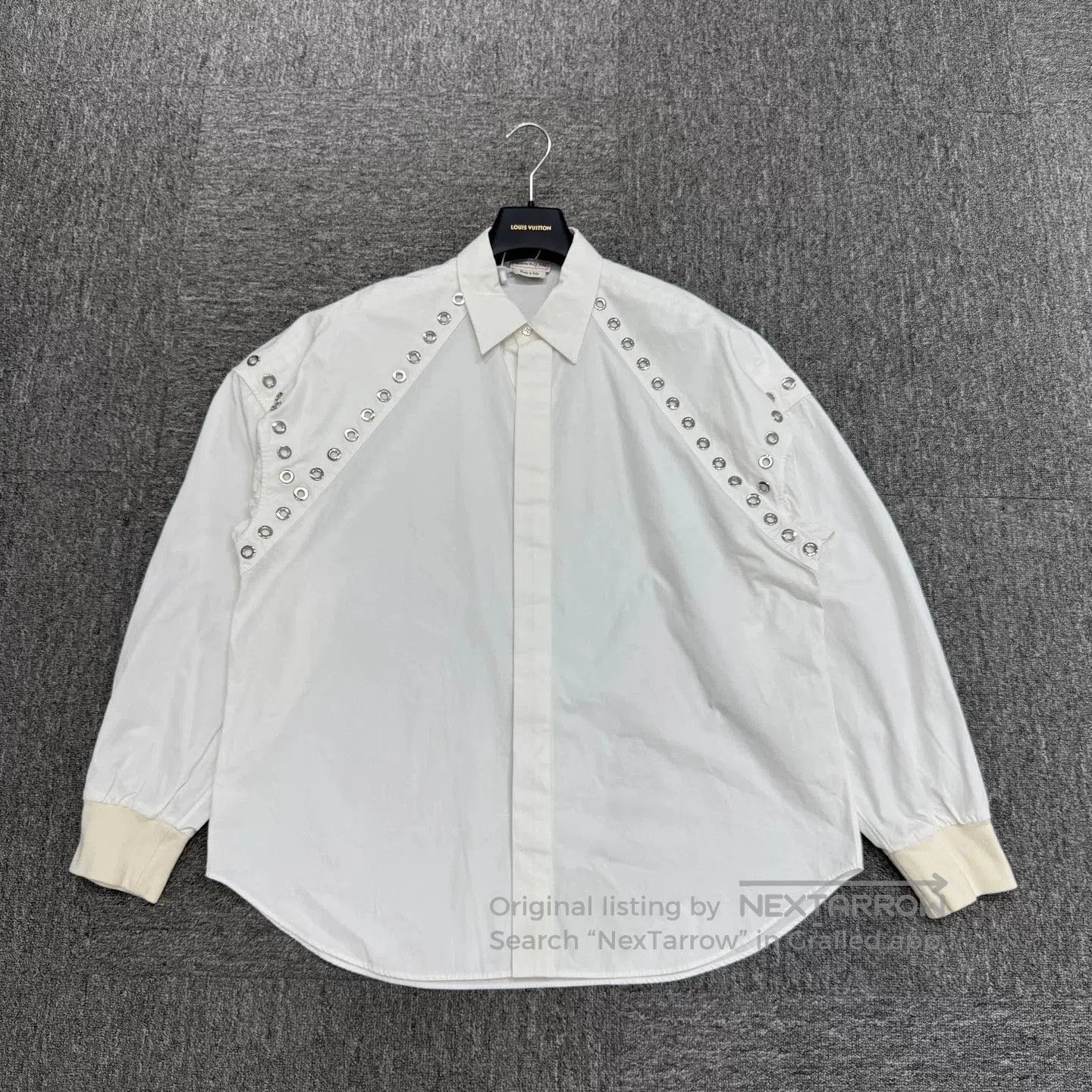 Alexander McQueen Alexander McQueen Mesh Hollow Shirt. Size US M / EU 48-50 / 2 - 1 Thumbnail