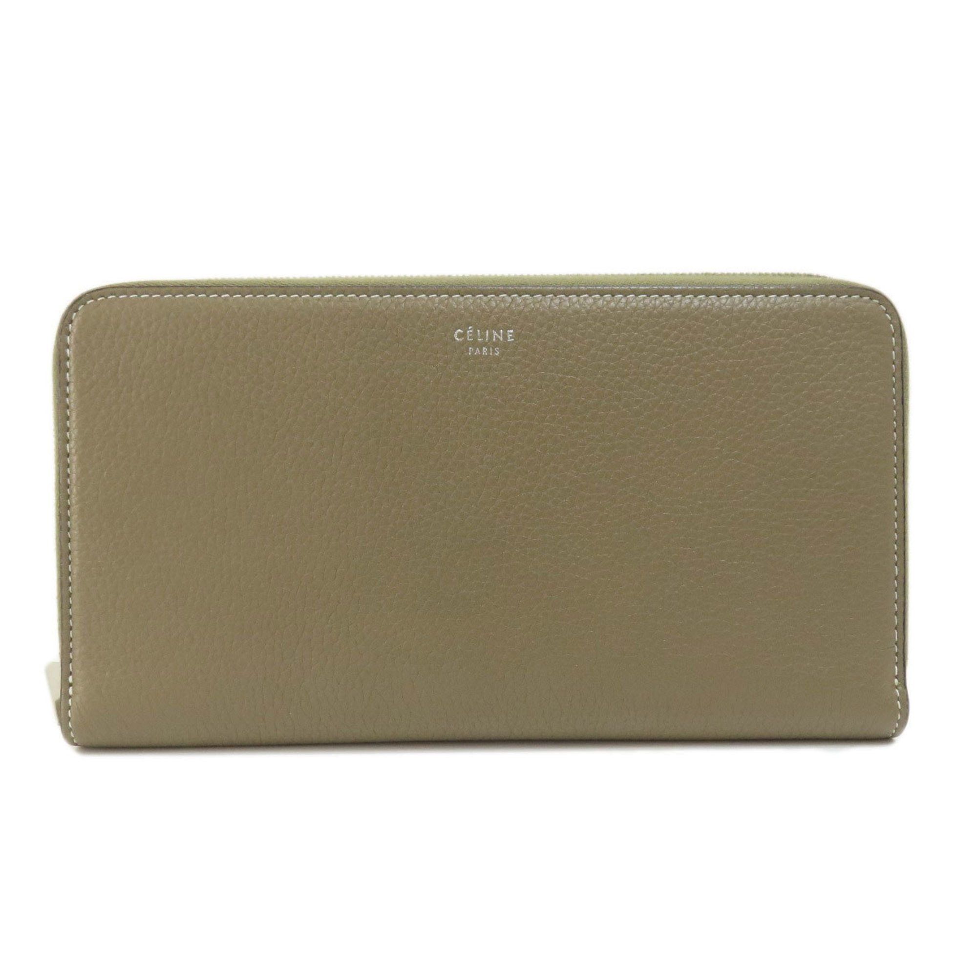image of Celine Céline Wallet in Grey, Women's