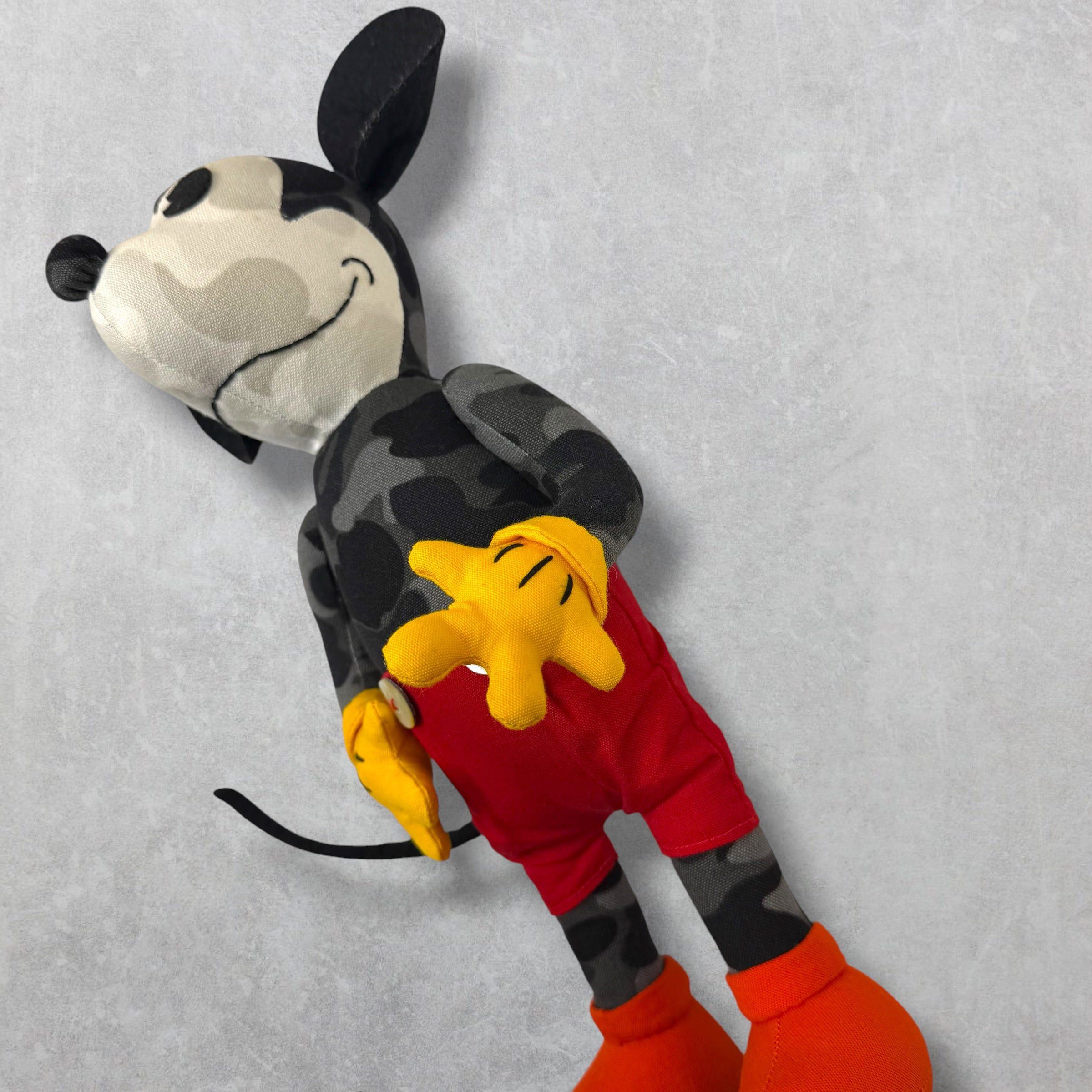 Bape Bape Mickey Mouse Plush Doll Size ONE SIZE - 3 Thumbnail