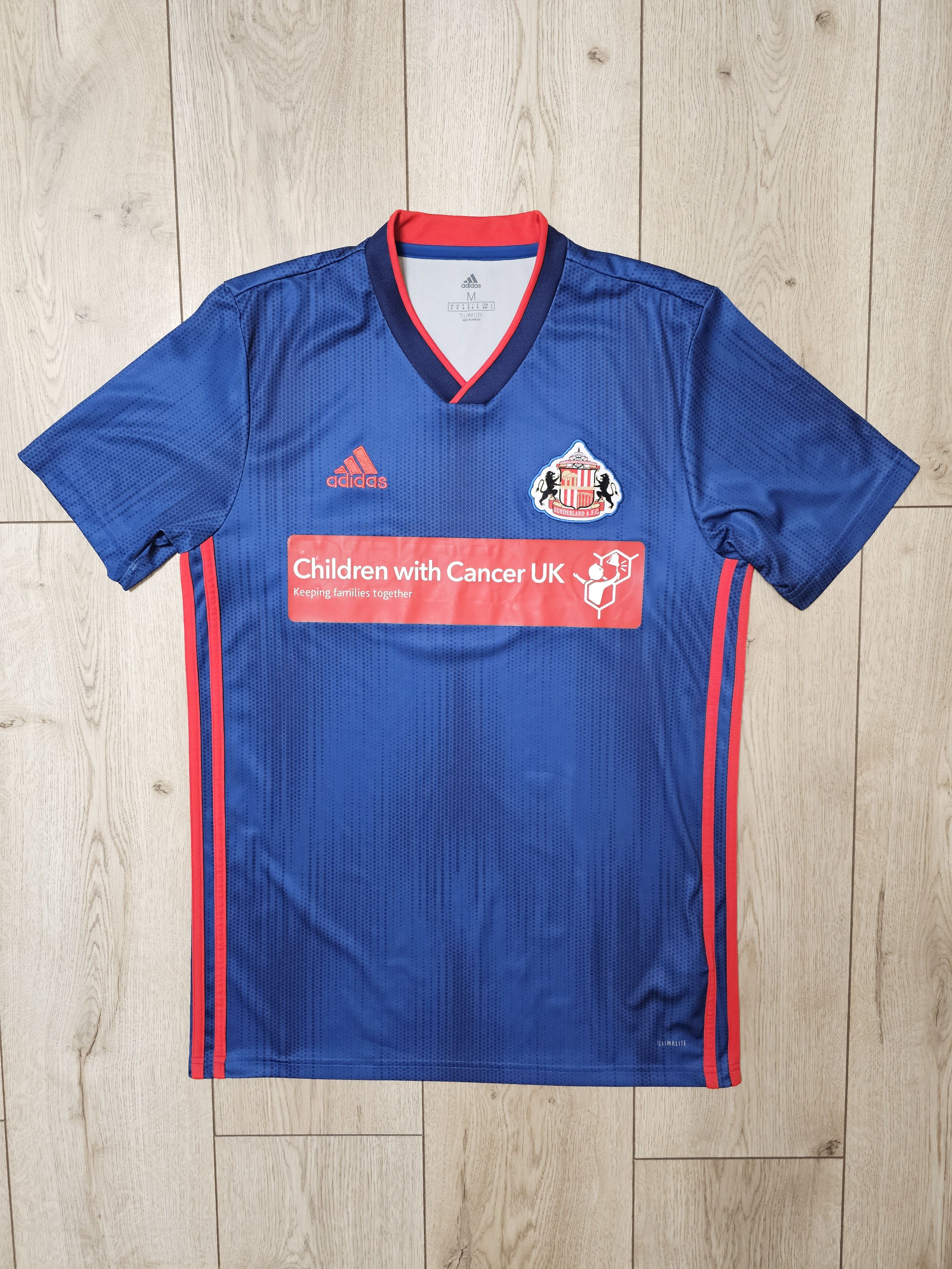 Adidas SUNDERLAND 2019 2020 AWAY FOOTBALL SHIRT SOCCER JERSEY Size US M / EU 48-50 / 2 - 1 Thumbnail