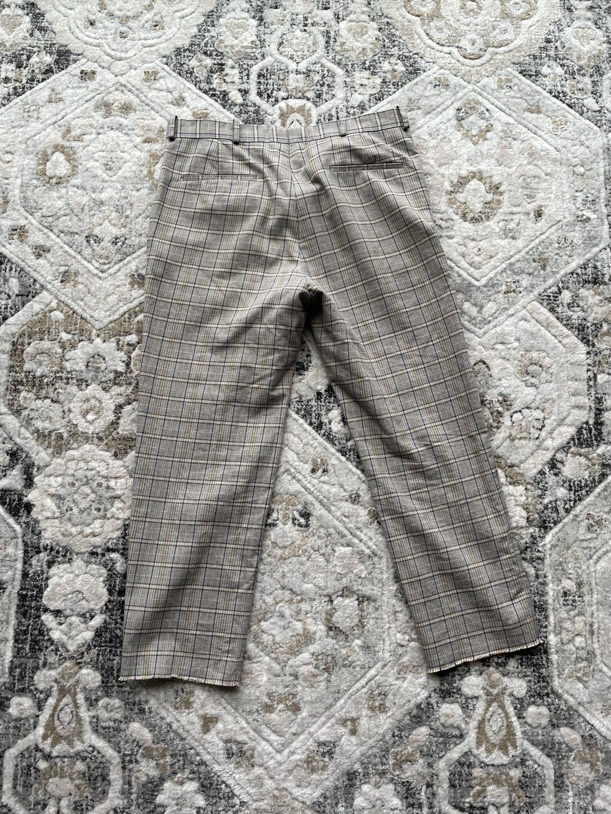 Balenciaga SS17 Runway Prince of Wales Trousers Size US 30 / EU 46 - 3 Thumbnail