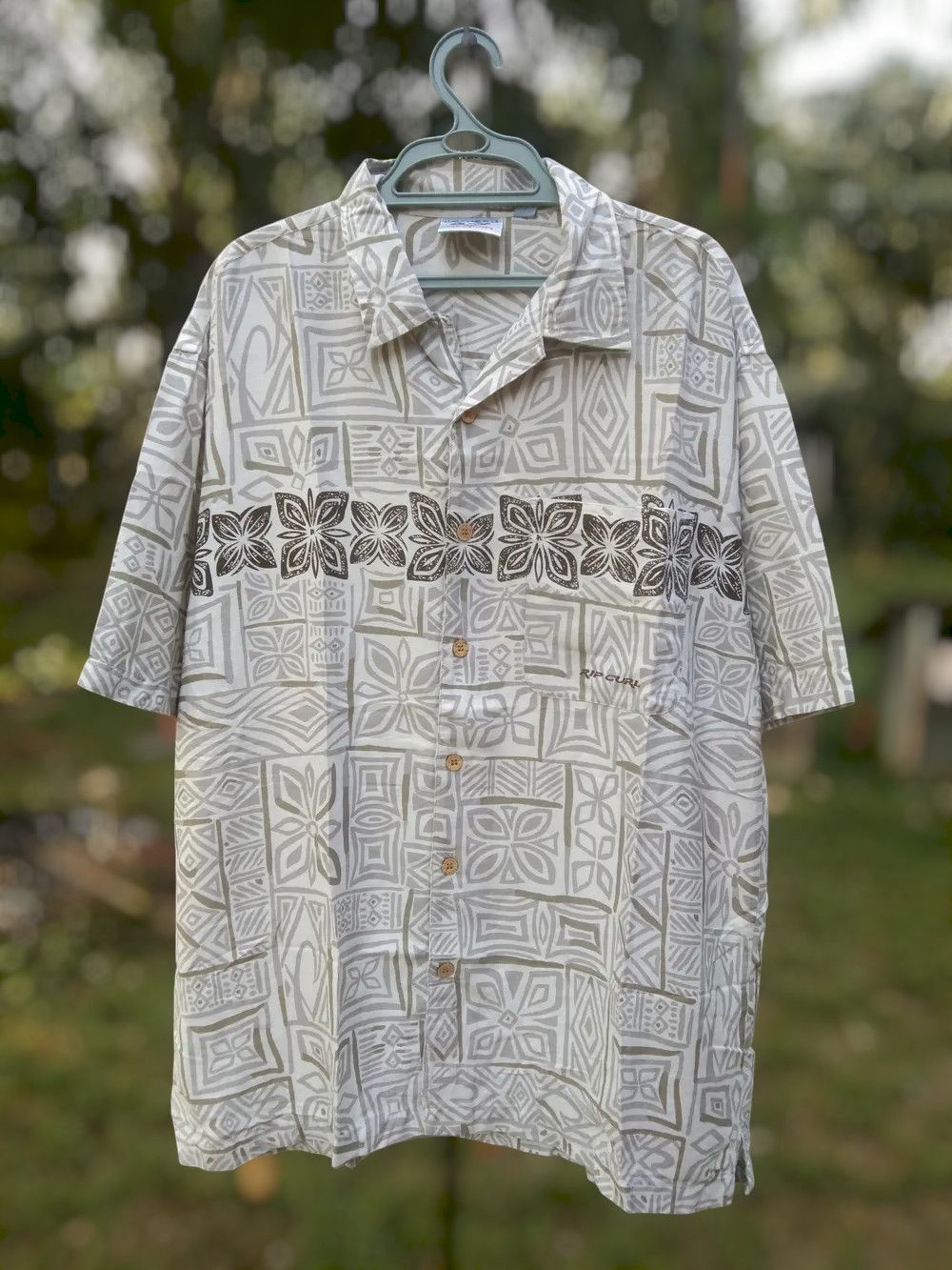 Ripcurl × Vintage VINTAGE RIPCURL MEN'S BUTTON UP SHIRT Size US L / EU 52-54 / 3 - 1 Thumbnail