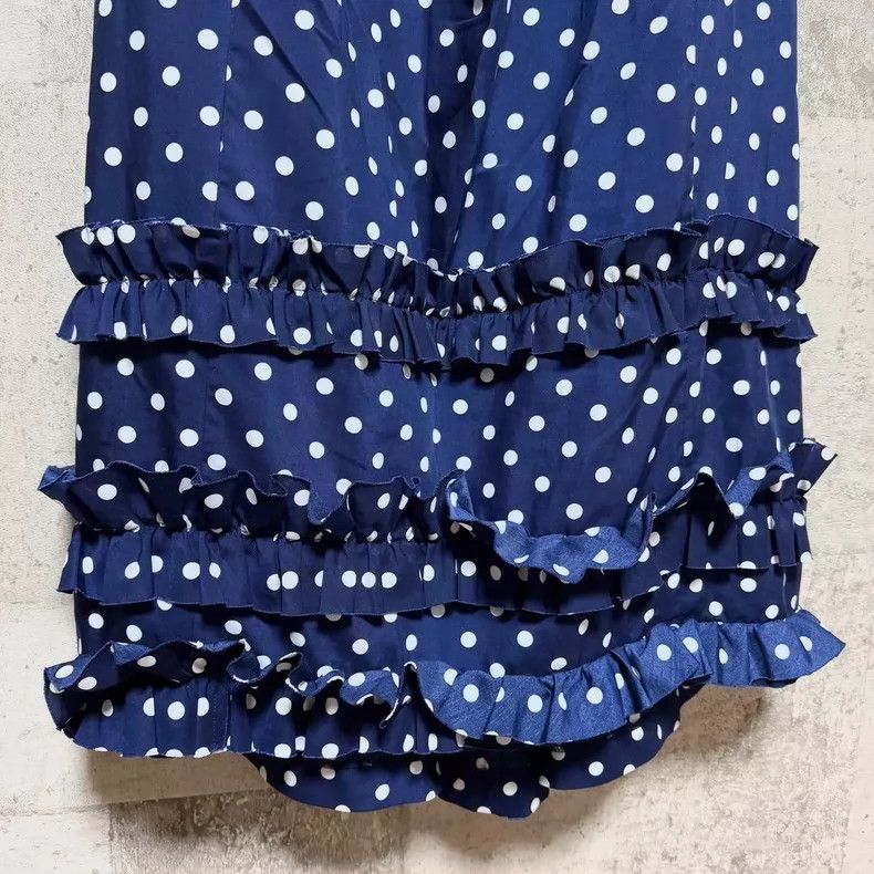 Other Comme Des Garcons One-piece dress. Navy blue. Classic whit Size S / US 4 / IT 40 - 5 Thumbnail