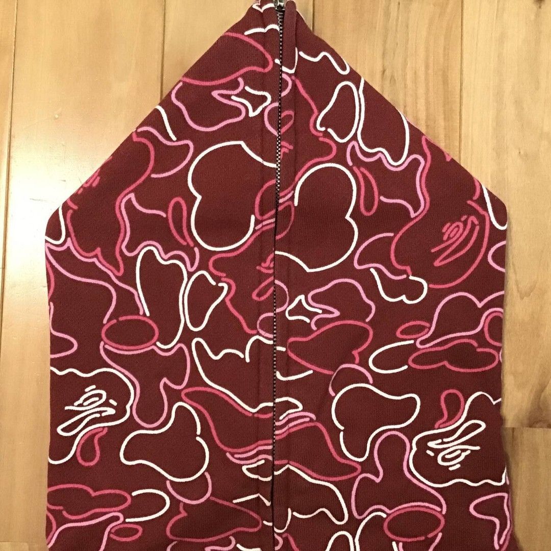 Bape BAPE Neon camo full zip hoodie a bathing ape NIGO Size US M / EU 48-50 / 2 - 4 Thumbnail