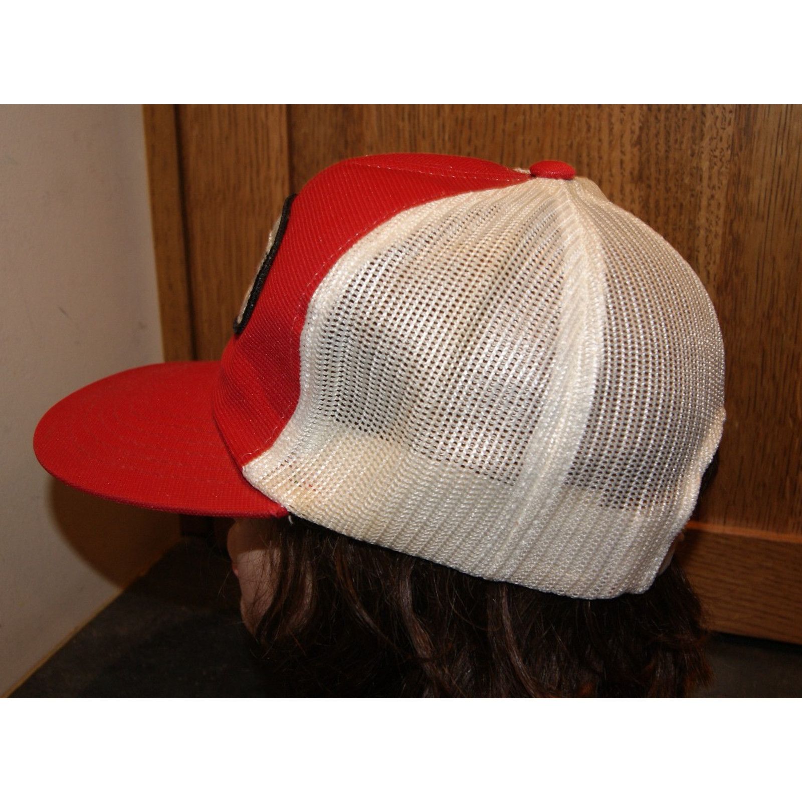Vintage VTG ILLINOIS STATE FAIR Patch Trucker Mesh Snap Hat Cap S/M Size ONE SIZE - 7 Thumbnail