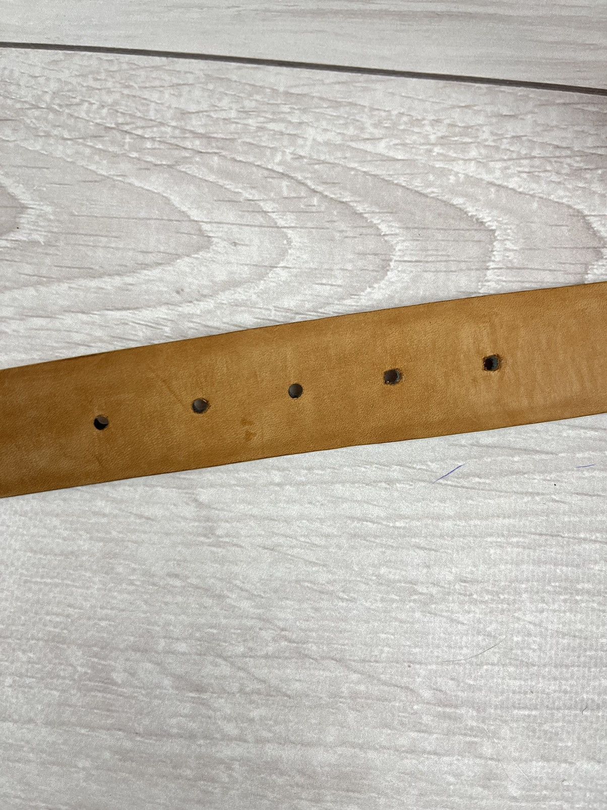Luxe Claudio Orciani Italian Designers Luxury Leather Belt Size 36 - 14 Thumbnail