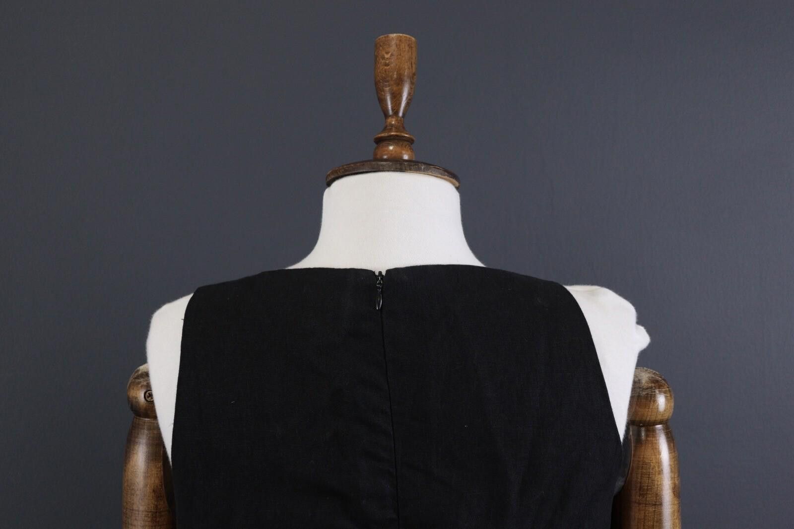 Carlo Colucci Carlo Colluci Black Designer Party Cocktail Dress Size XL Size XL / US 12-14 / IT 48-50 - 10 Thumbnail