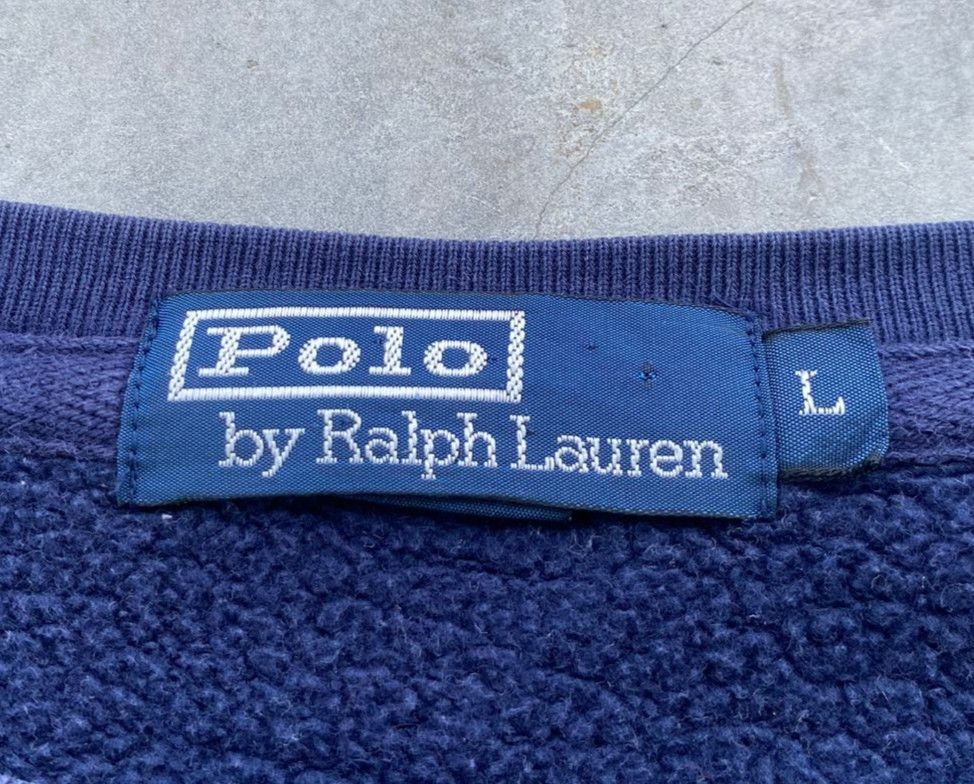 Polo Ralph Lauren Vintage Polo Ralph Lauren Small Logo Sweatshirt Size US L / EU 52-54 / 3 - 9 Thumbnail