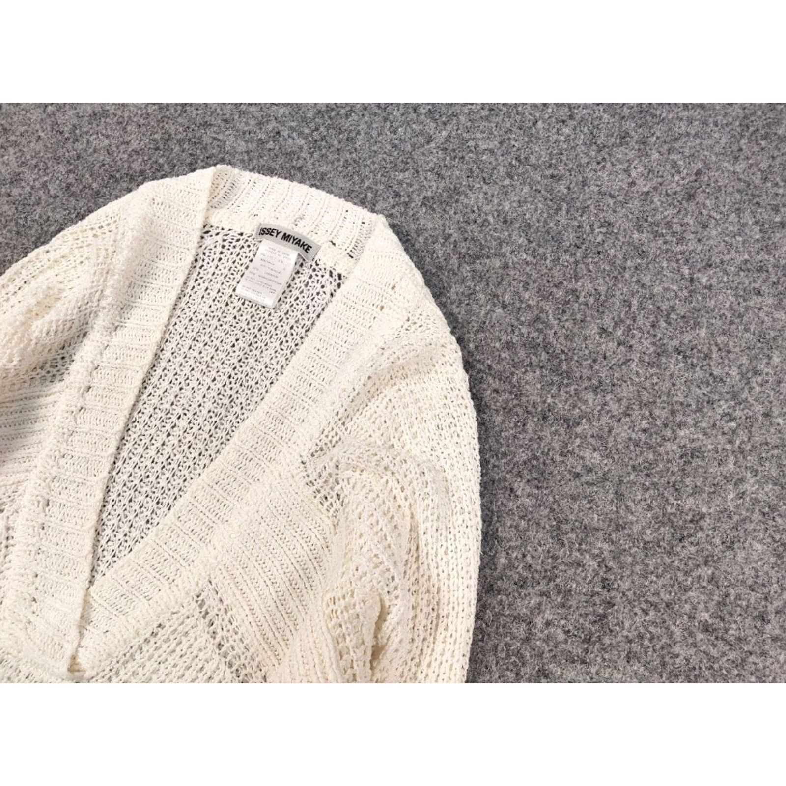 Issey Miyake VINTAGE Issey Miyake Japan Linen Knit Sweater Shirt? Size S / US 4 / IT 40 - 5 Thumbnail