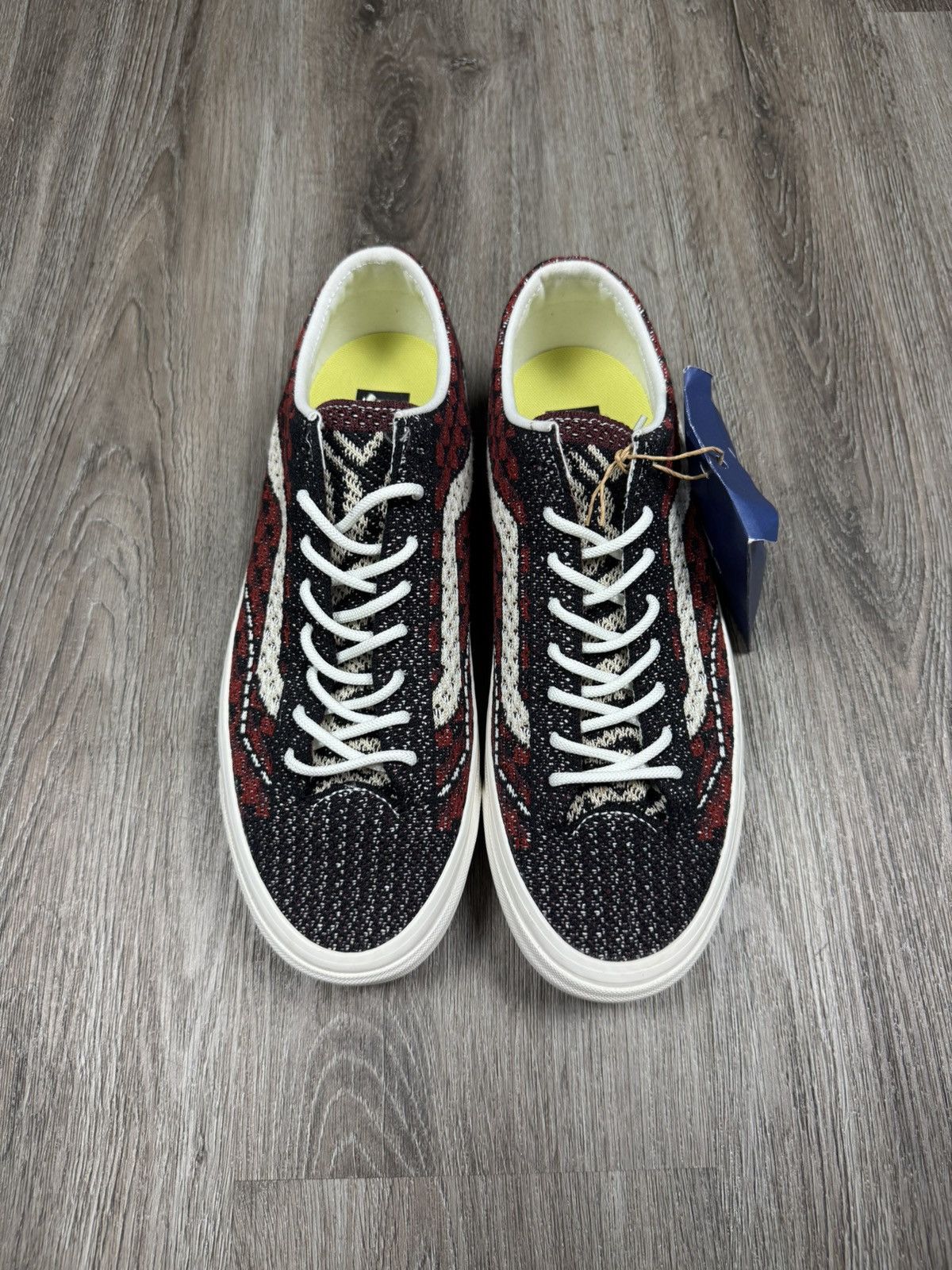 Vans Vans Premium Old Skool Knit Pack - Geo Check Bordeaux sz 10 Size US 10 / EU 43 - 2 Thumbnail