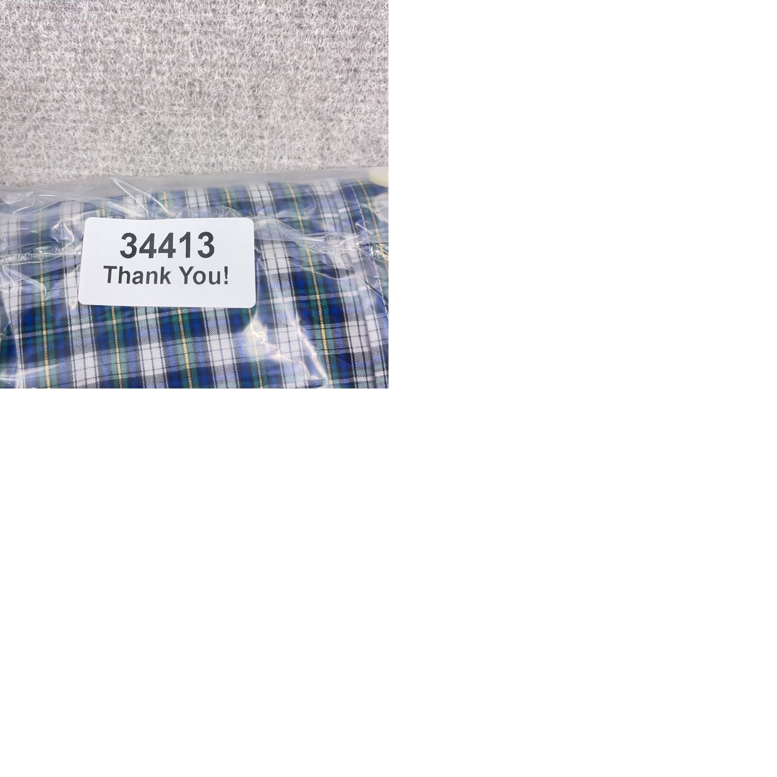Brooks Brothers Brooks Brothers Shirt Men Medium Green Blue Plaid Button Up Poplin Dress Sheep Size 40R - 9 Thumbnail