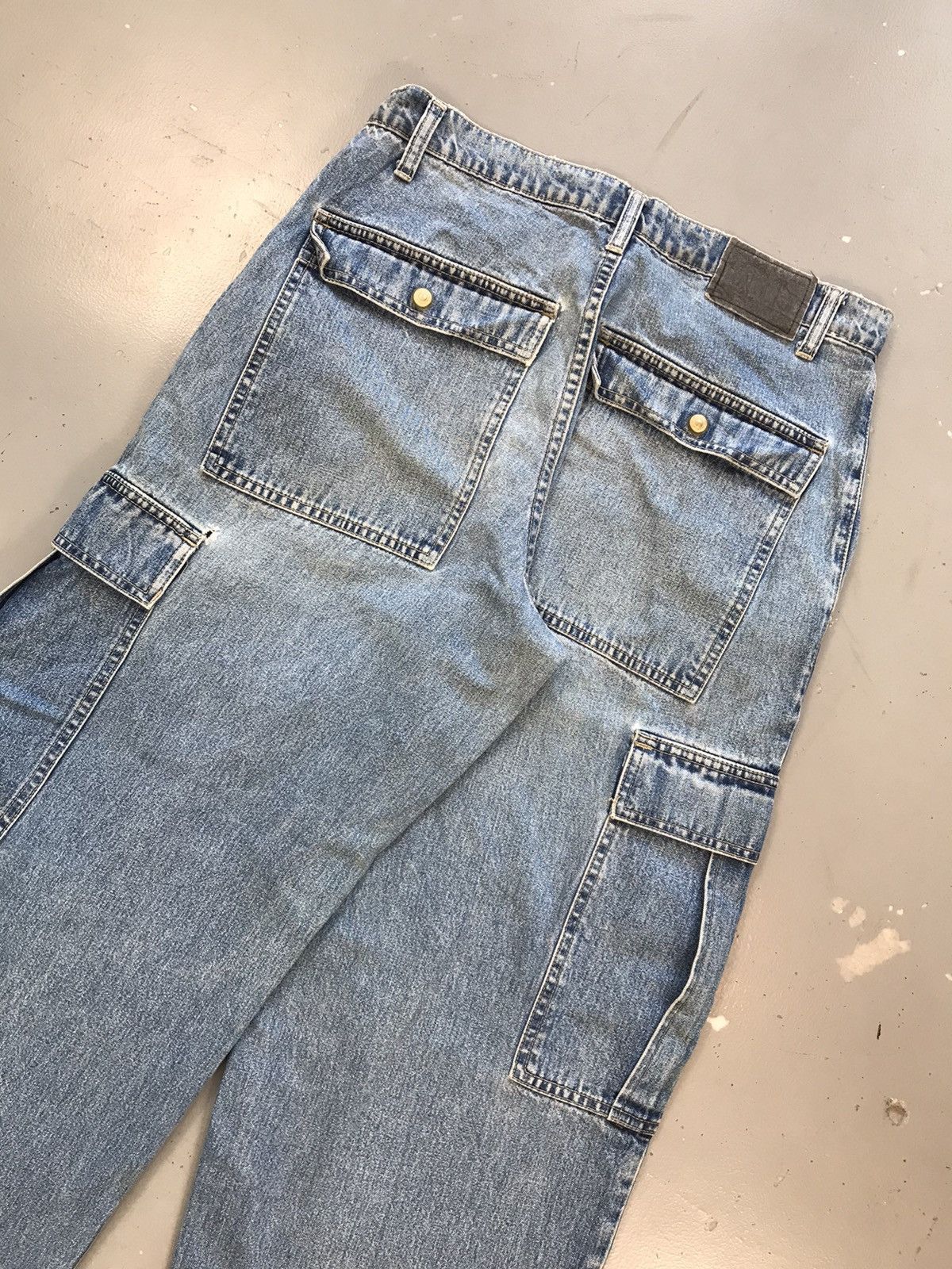 Levi's × Vintage Vintage Levi’s silver tab baggyfit cargodenim Size US 32 / EU 48 - 10 Thumbnail