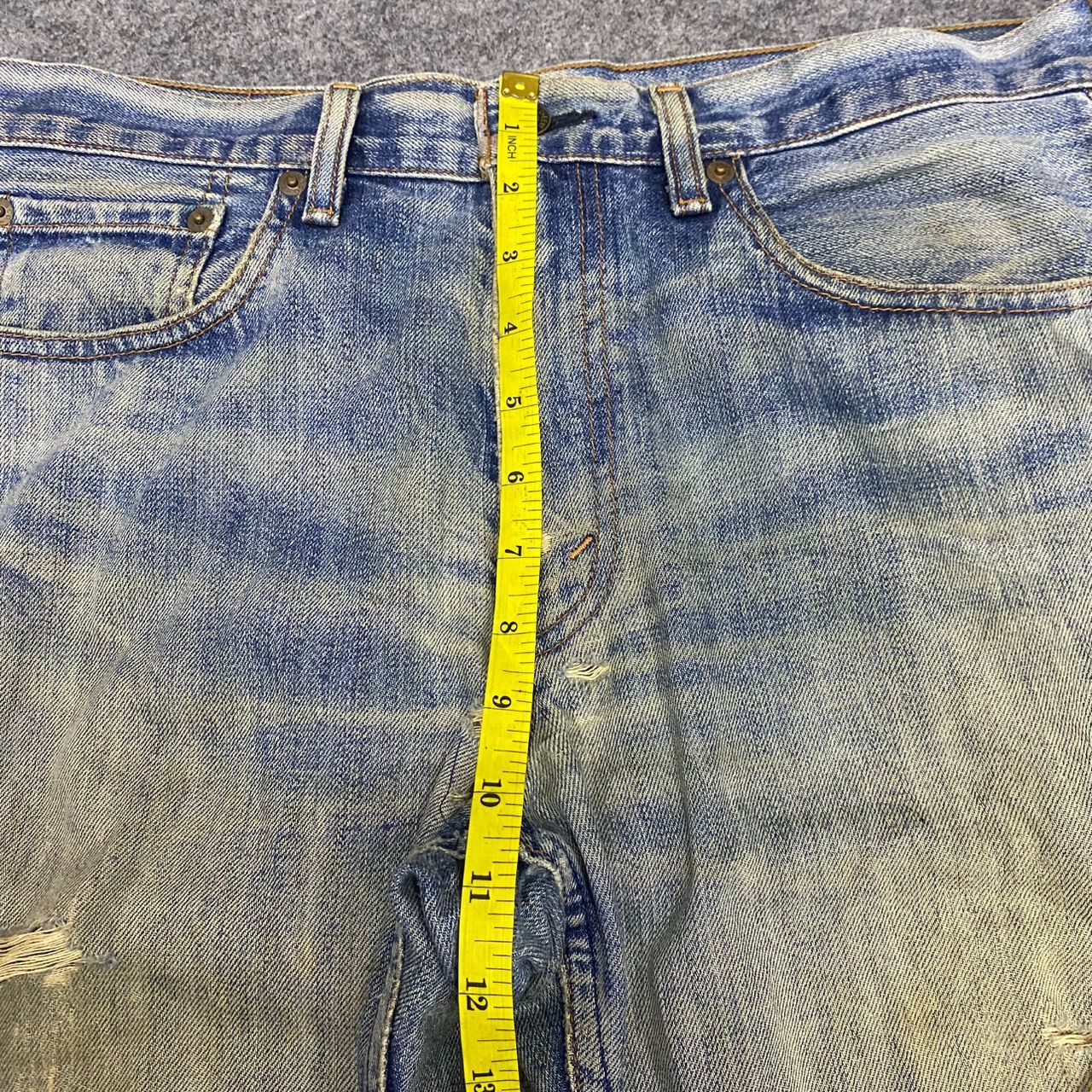 Levi's Vintage Levis 505 Distressed Denim Jeans Size US 33 - 5 Thumbnail