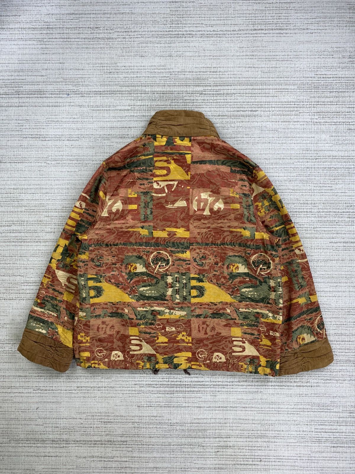 Japanese Brand Vintage QICAIBING Japan Art Kapital Style Full Print Jacket Size US M / EU 48-50 / 2 - 2 Thumbnail