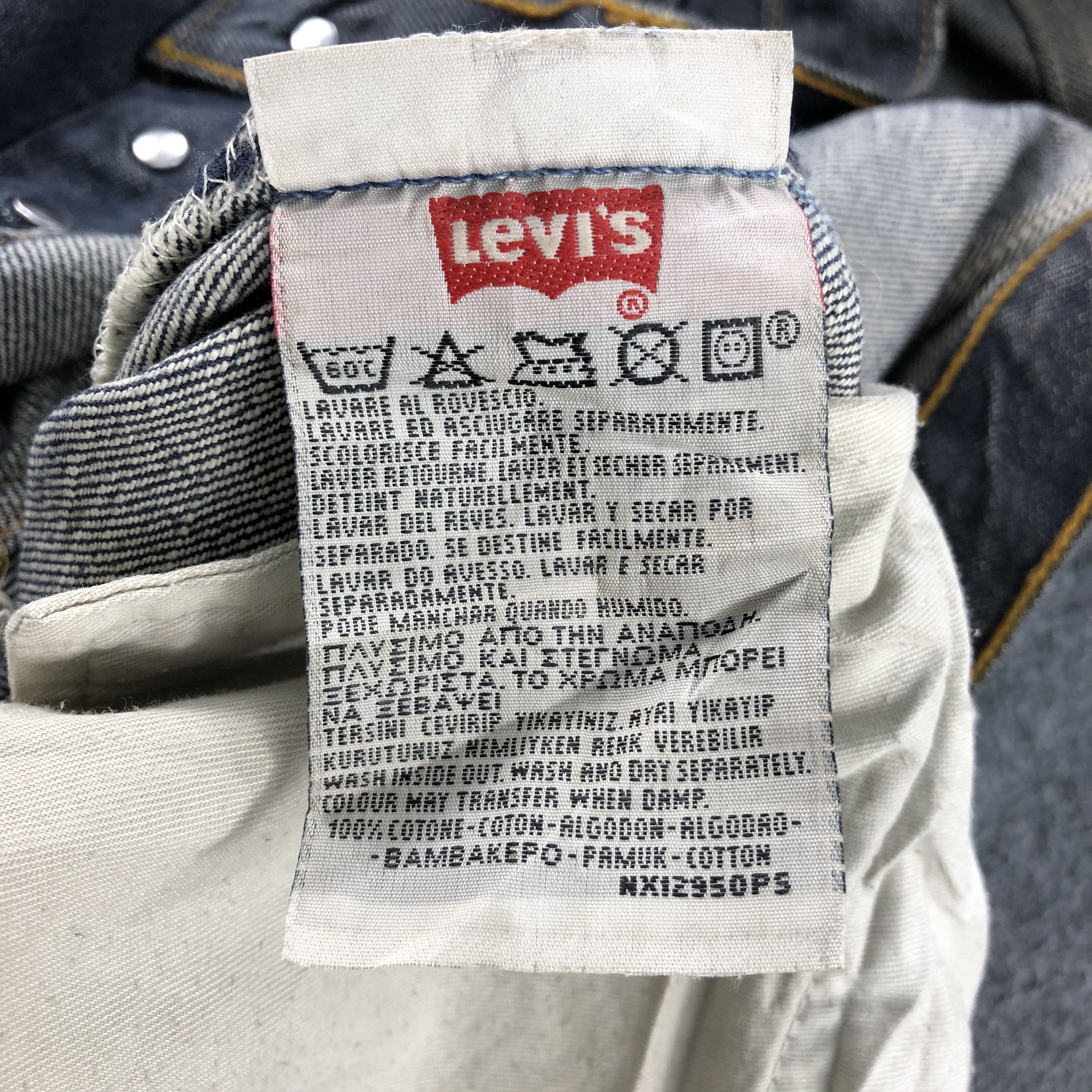 Levi's × Vintage Vintage 90s Distress Levis 501 Jeans-JM1557 Size US 31 - 11 Thumbnail
