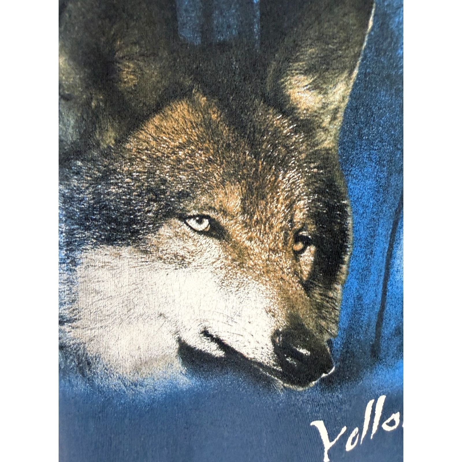 Vintage VINTAGE Yellowstone National Park Shirt Large Wolf Pack Nature USA Made Size US L / EU 52-54 / 3 - 7 Thumbnail