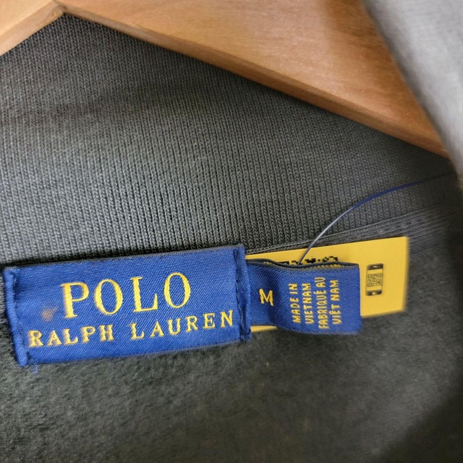 Polo Ralph Lauren Polo Ralph Lauren Pullover 1/4 Zip Sweatshirt Striped Sleeve Size S / US 4 / IT 40 - 10 Thumbnail