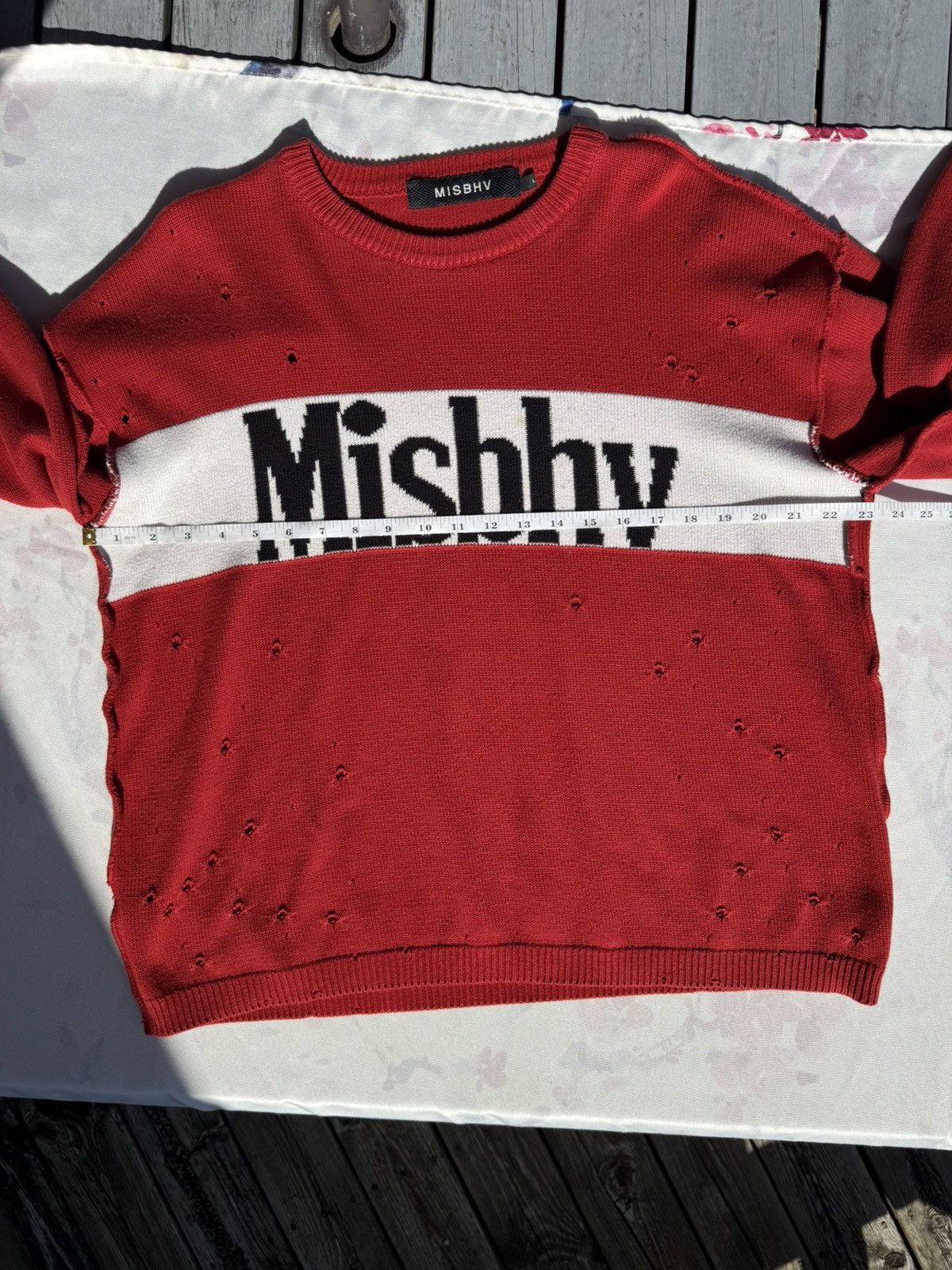 Misbhv Misbhv Marlboro Red Sweater Size US L / EU 52-54 / 3 - 3 Thumbnail
