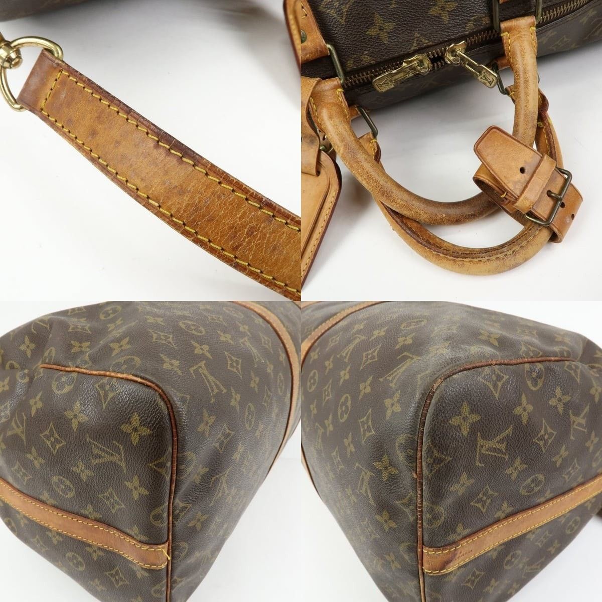 Louis Vuitton Louis Vuitton Monogram Keepall 55 Duffle Bag Size ONE SIZE - 5 Thumbnail